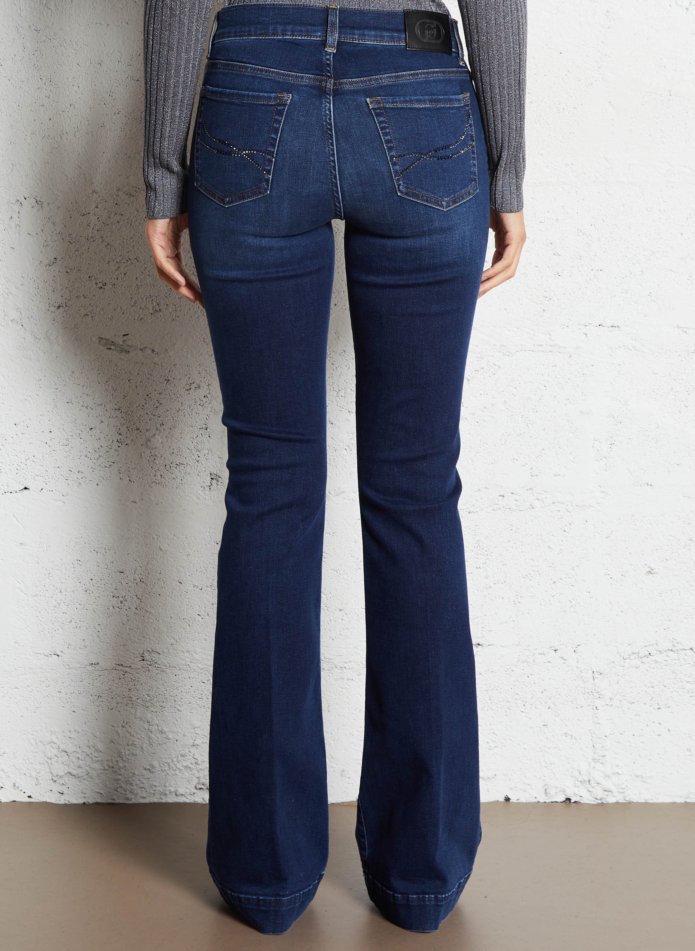 Charlotte - Flared Jeans aus Baumwolle LIU JO Jeans ohne Waschung
