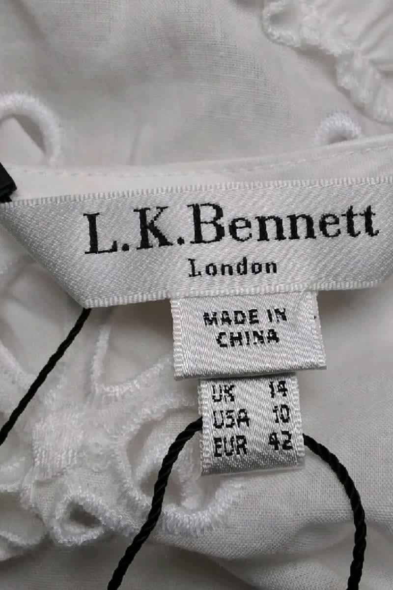 Dress LK BENNETT - Seconde Main White