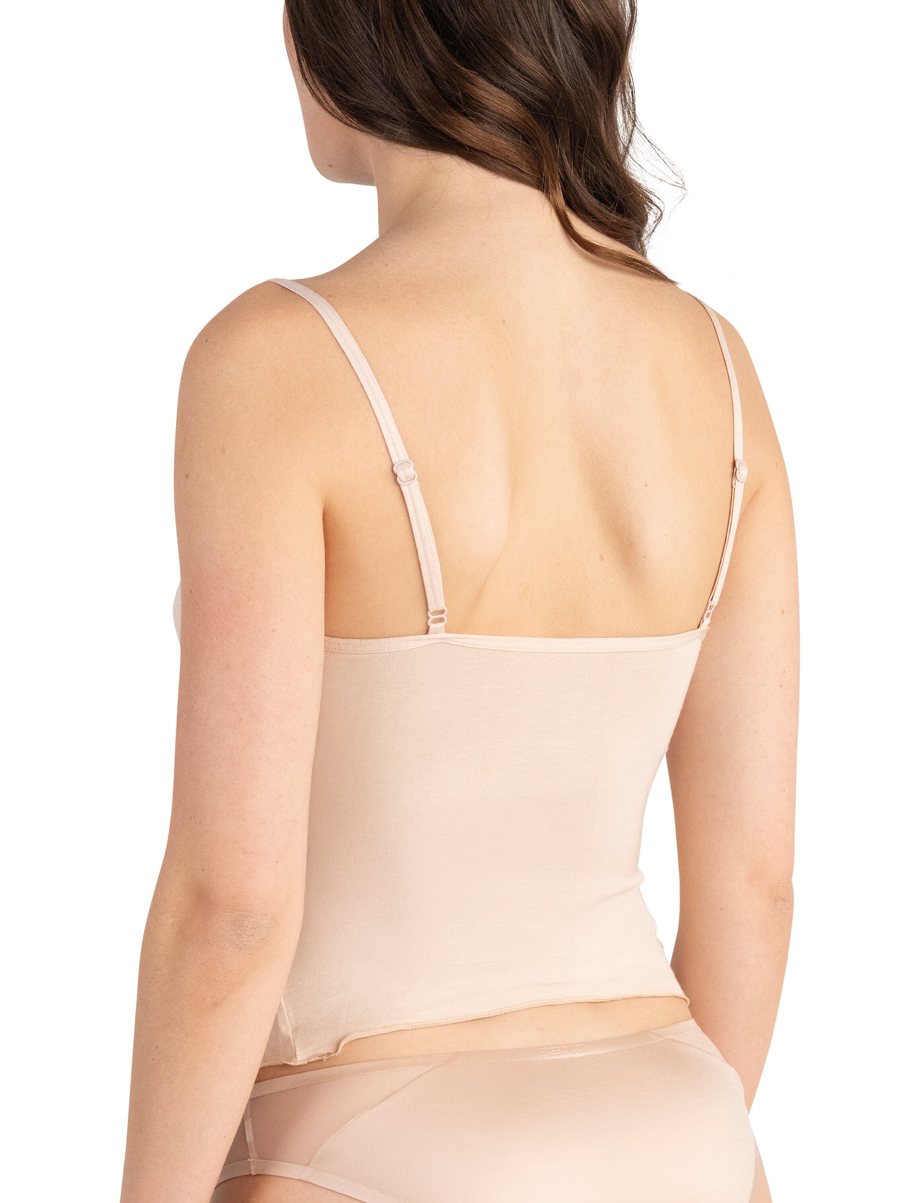 Sleeveless top Beige