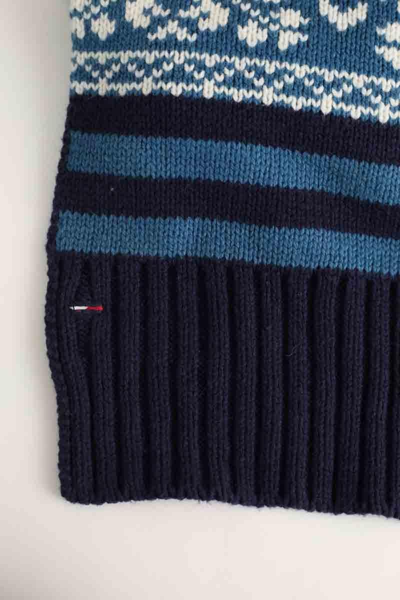 Scarf TOMMY HILFIGER - SECONDE MAIN Blue