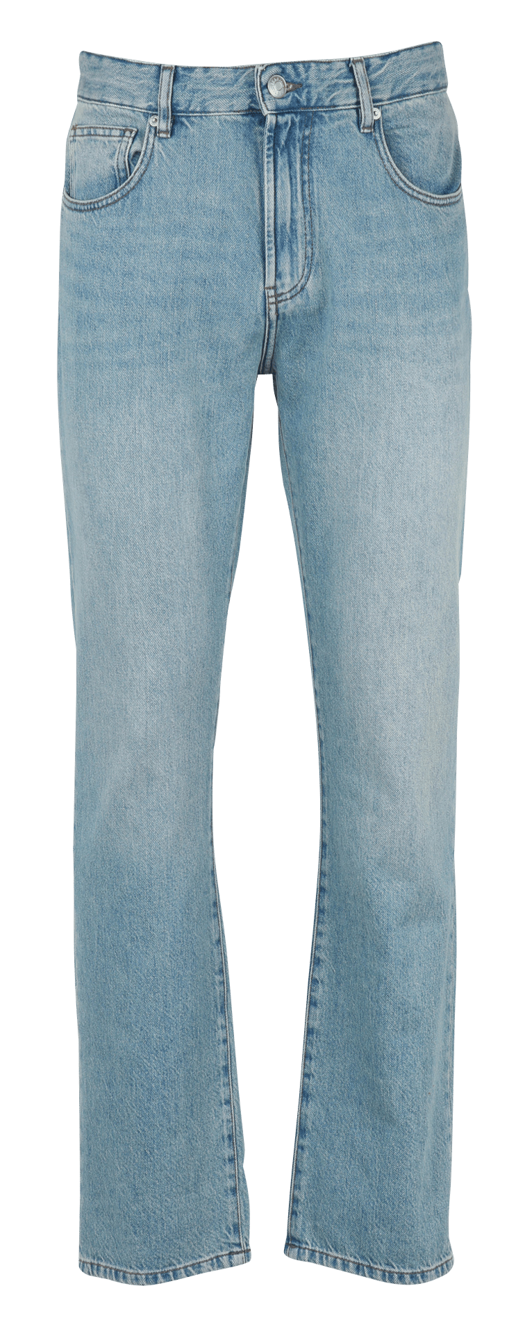 Jean droit en coton mélangé IKKS Bleu