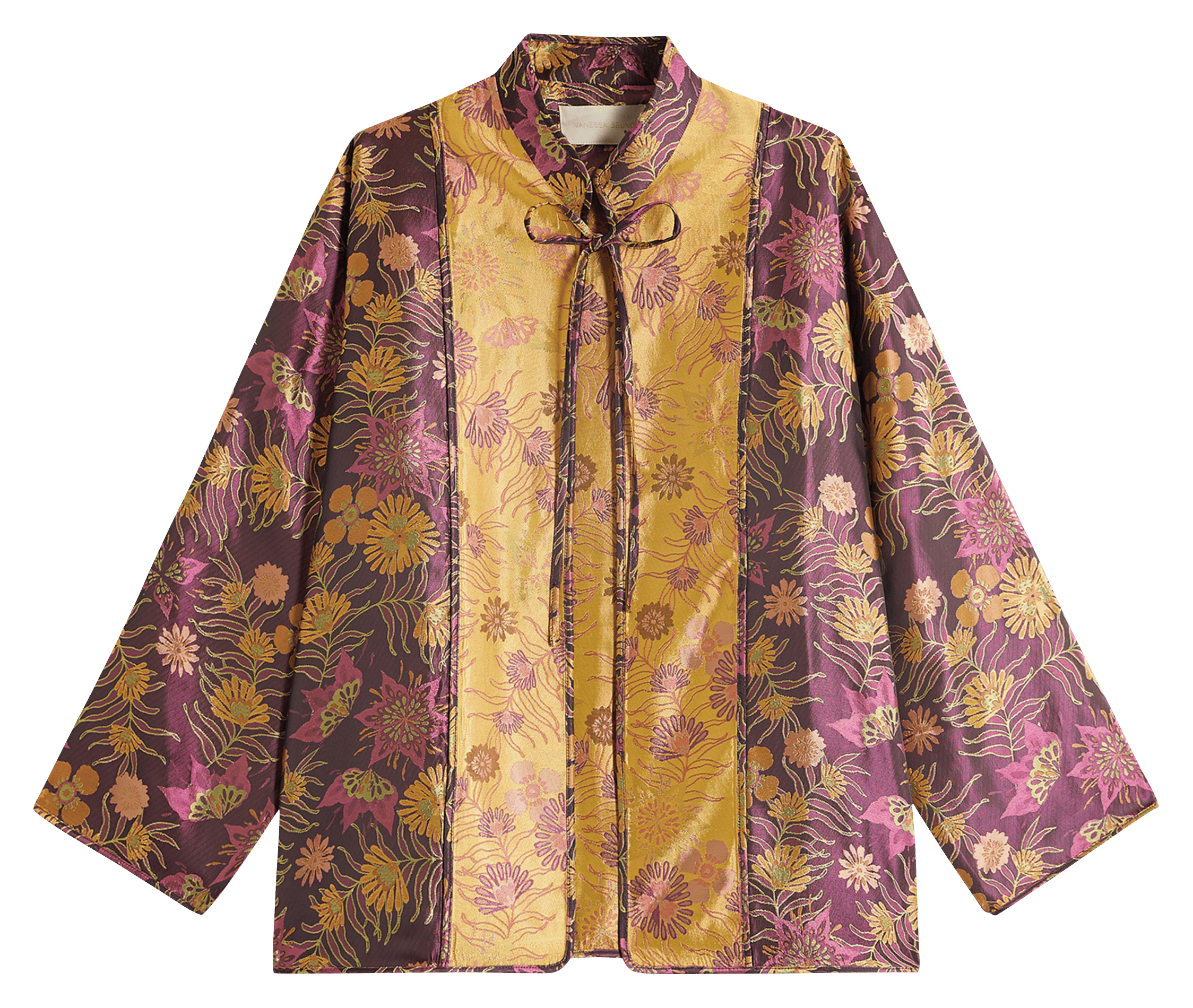 Veste col ouvert imprimée VANESSA BRUNO Multicolore