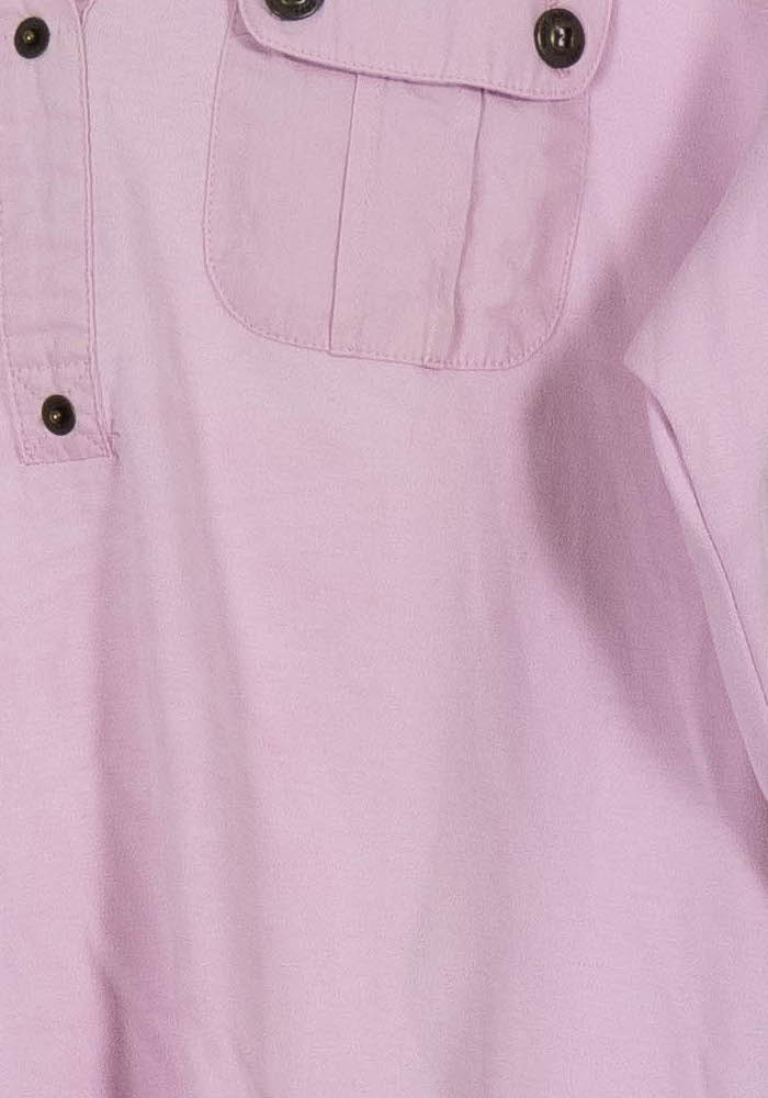 Tommy Badge T-shirt SAINT JAMES - Seconde Main Pink