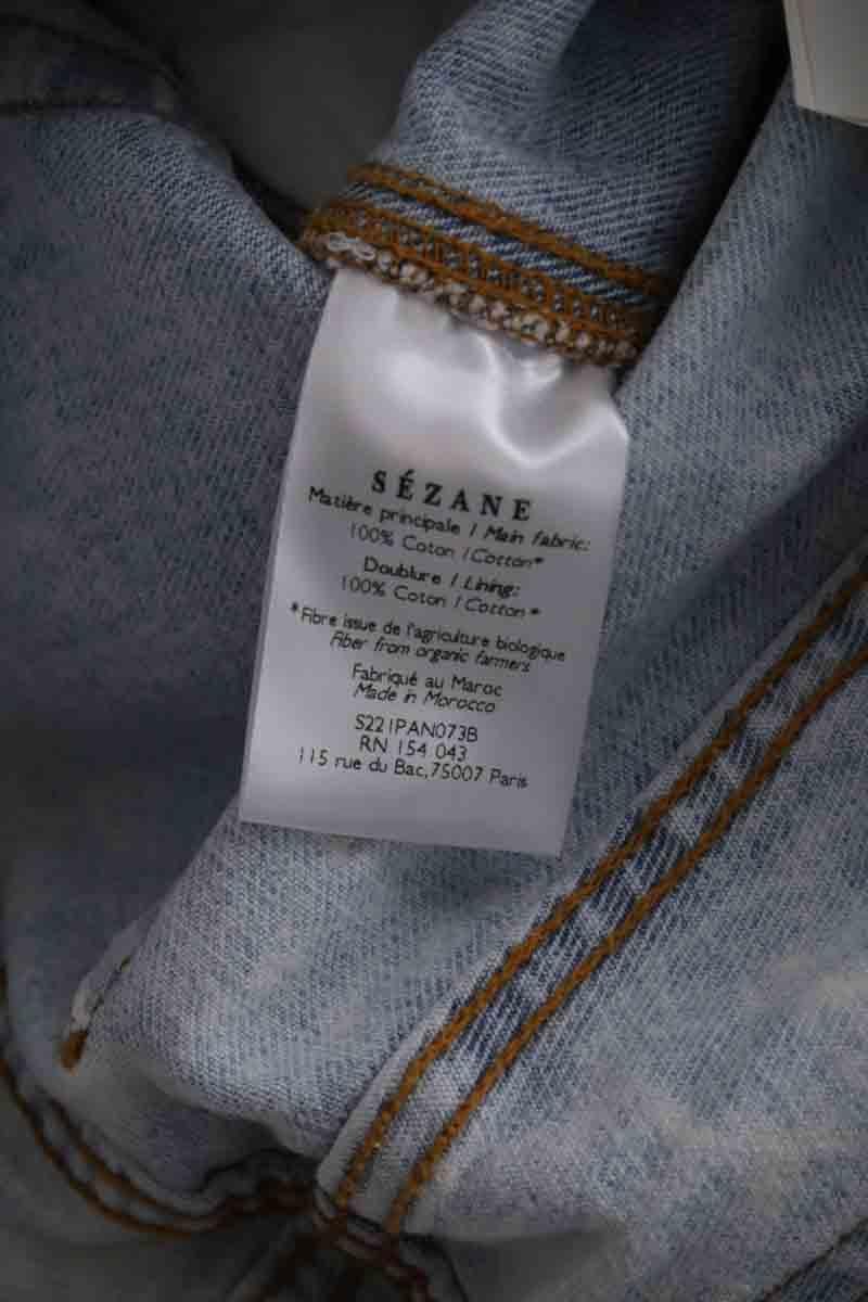 Jean droit SEZANE - Seconde main Bleu