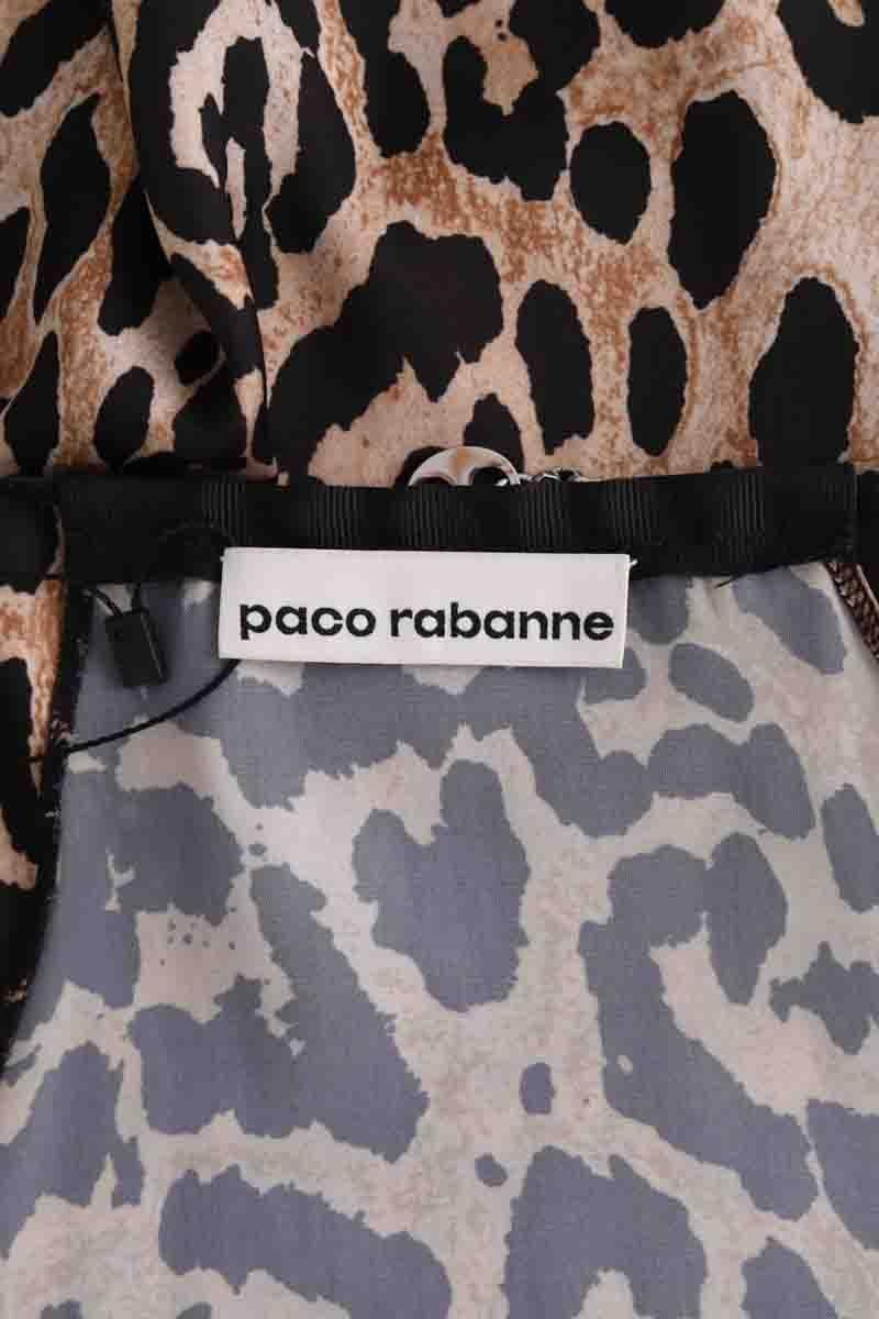 Azawood sleeveless top PACO RABANNE - Seconde Main Brown