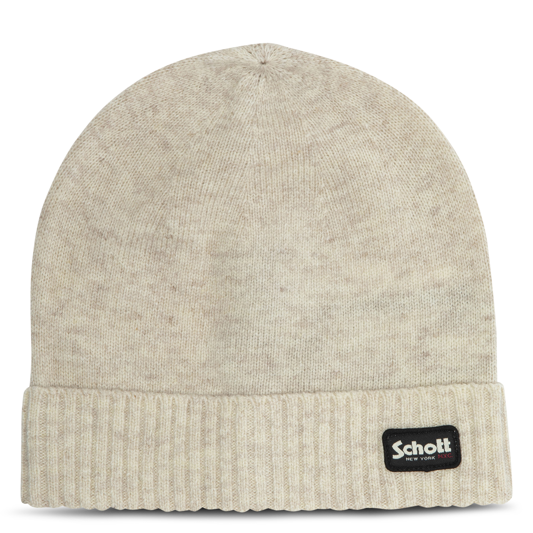 Wool-blend beanie SCHOTT White