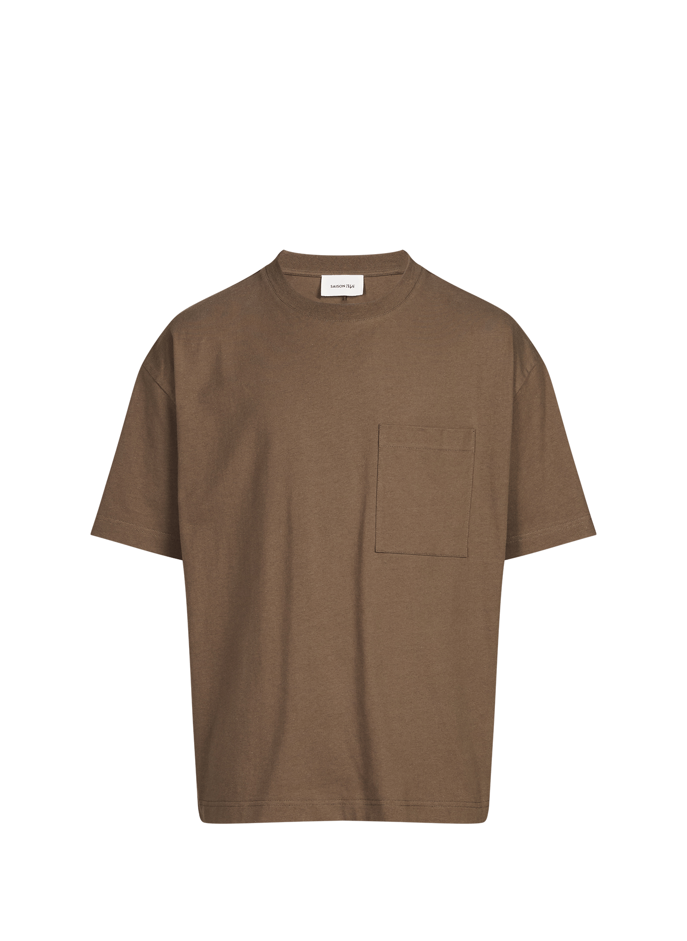 Round neck cotton T-shirt SAISON 1865