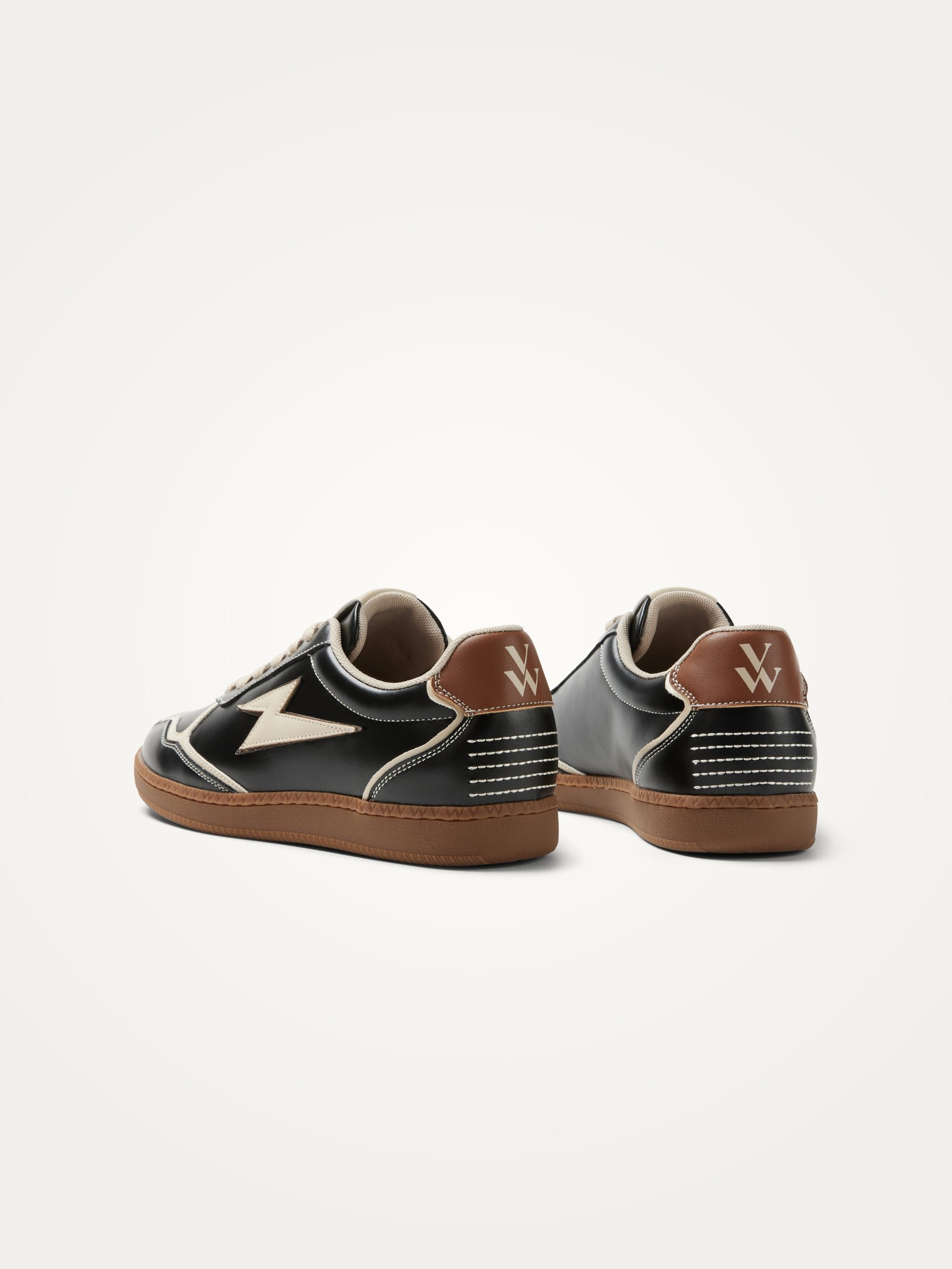 Lightning retro sole sneakers VANESSA WU Black