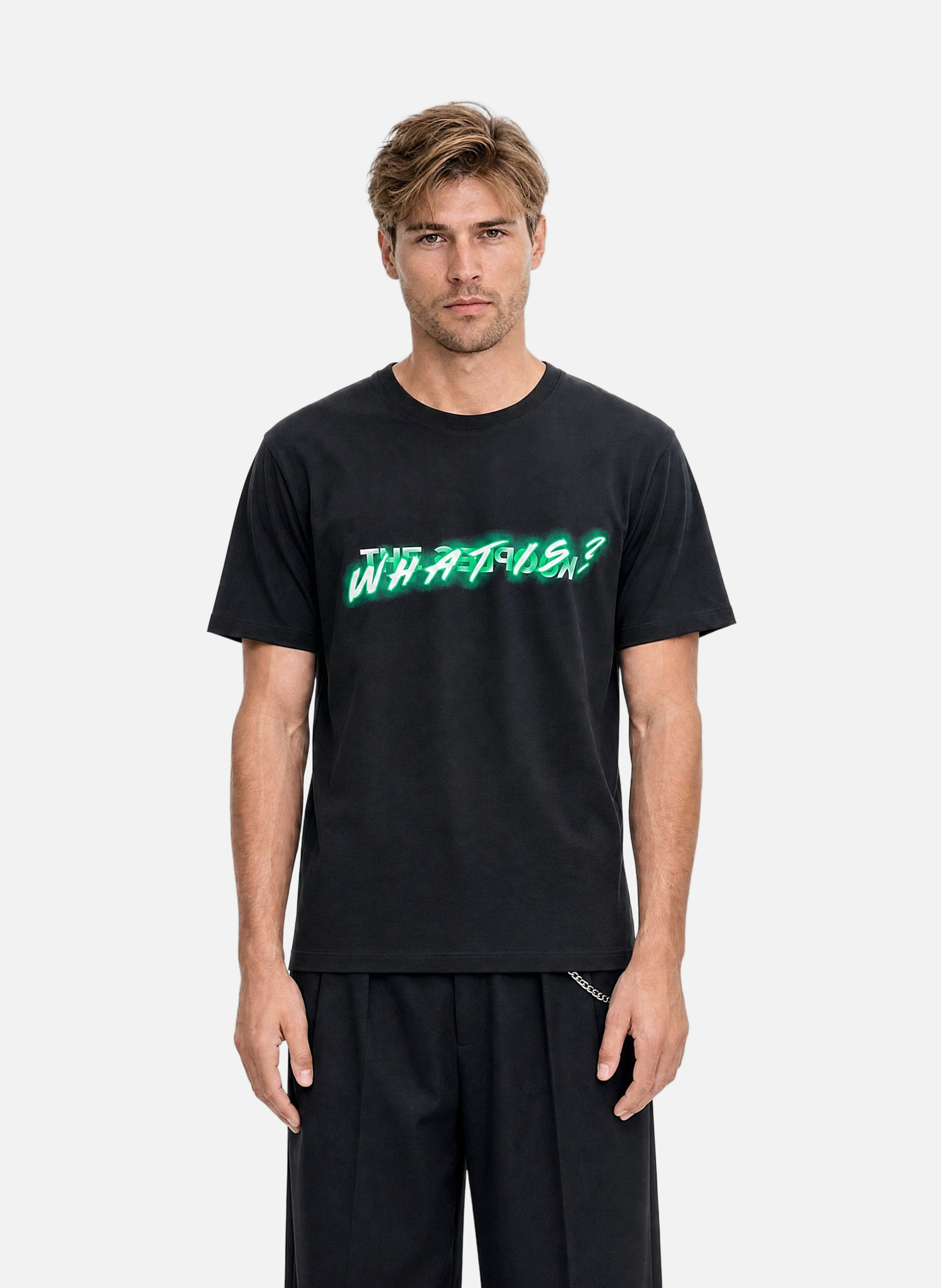 Fluorescent T-shirt THE KOOPLES Black