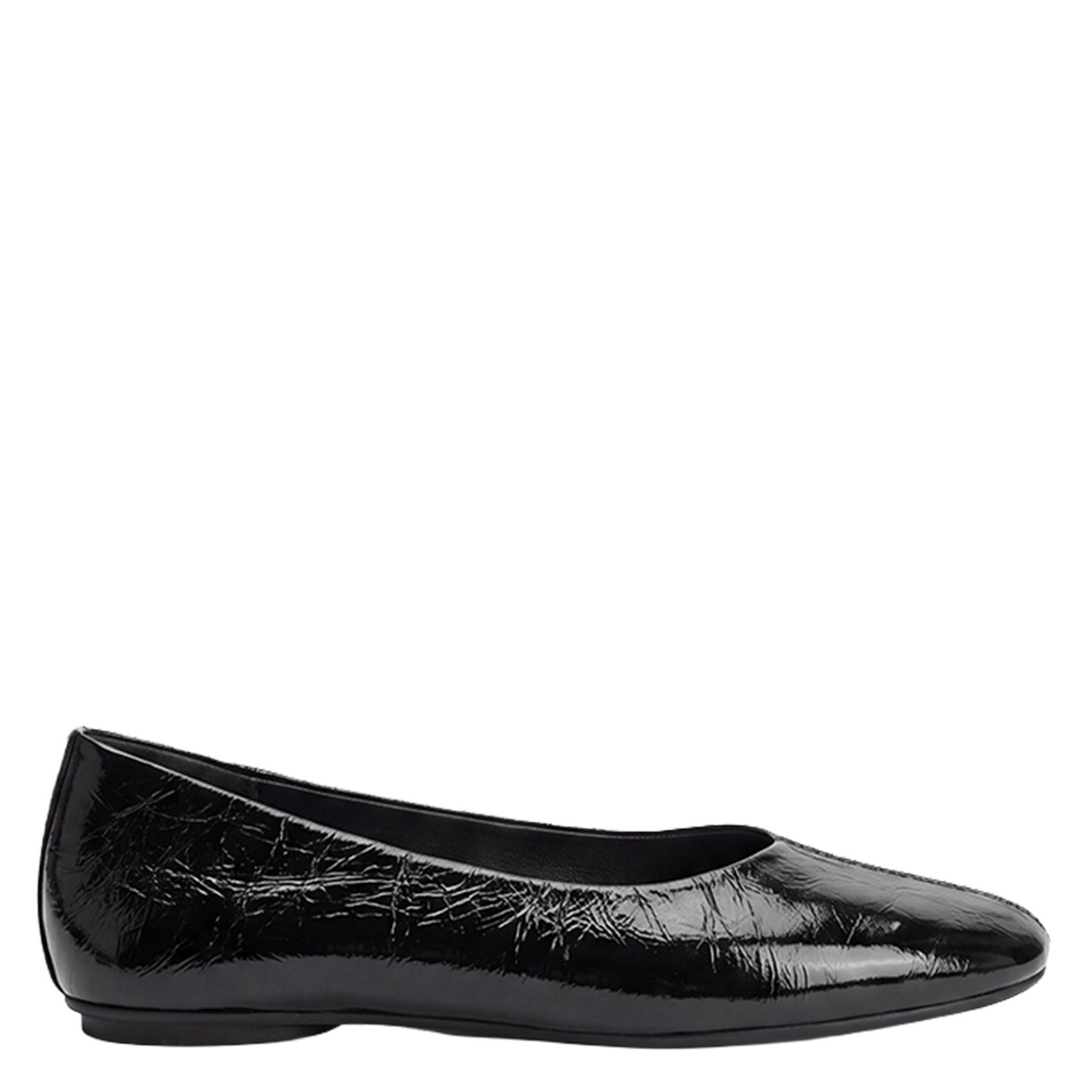 Patent leather ballet flats JONAK Black