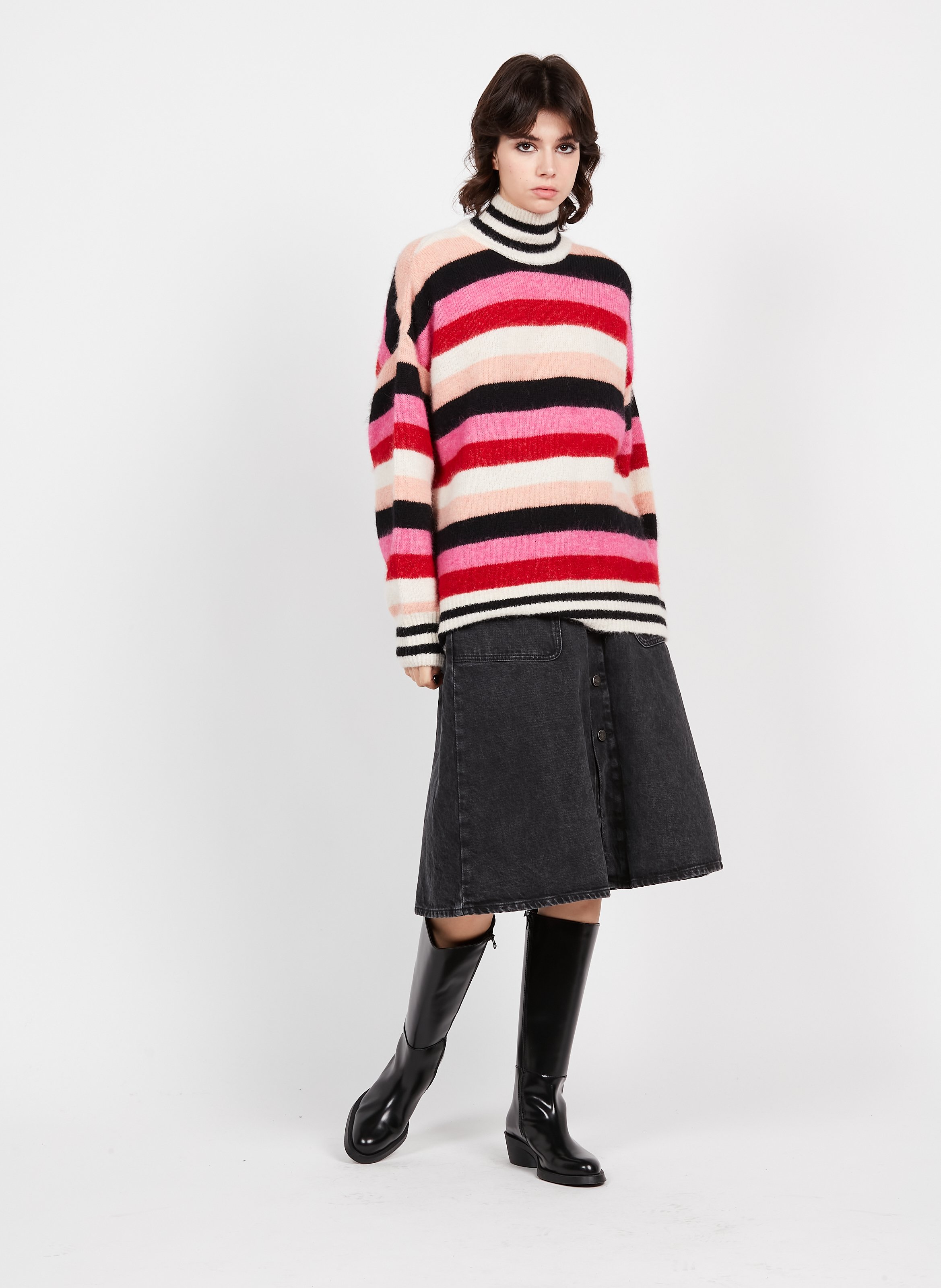 Leren Laarzen Black Camper - Dames | Place des Tendances