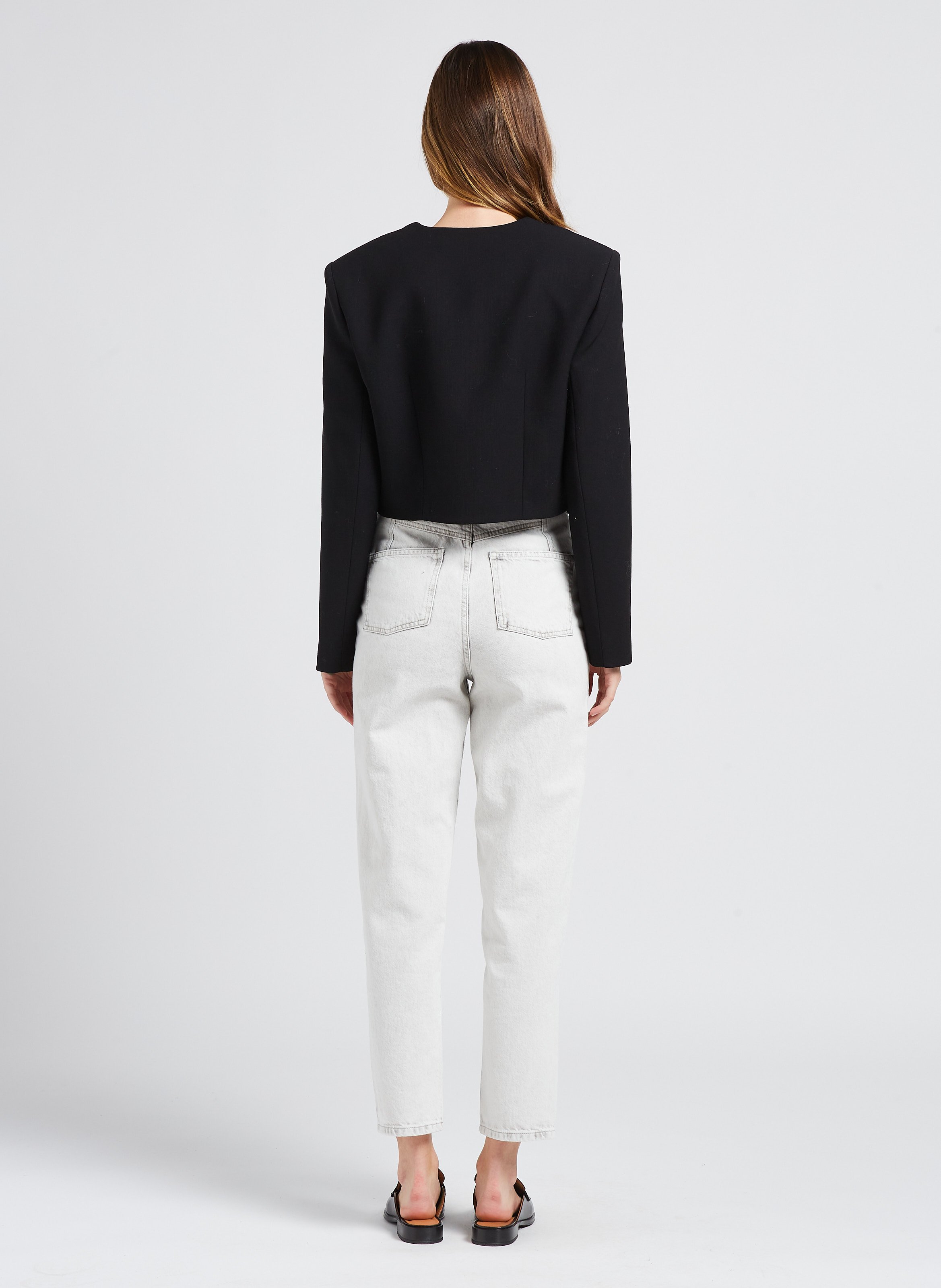 Veste de tailleur en laine IRO Noir