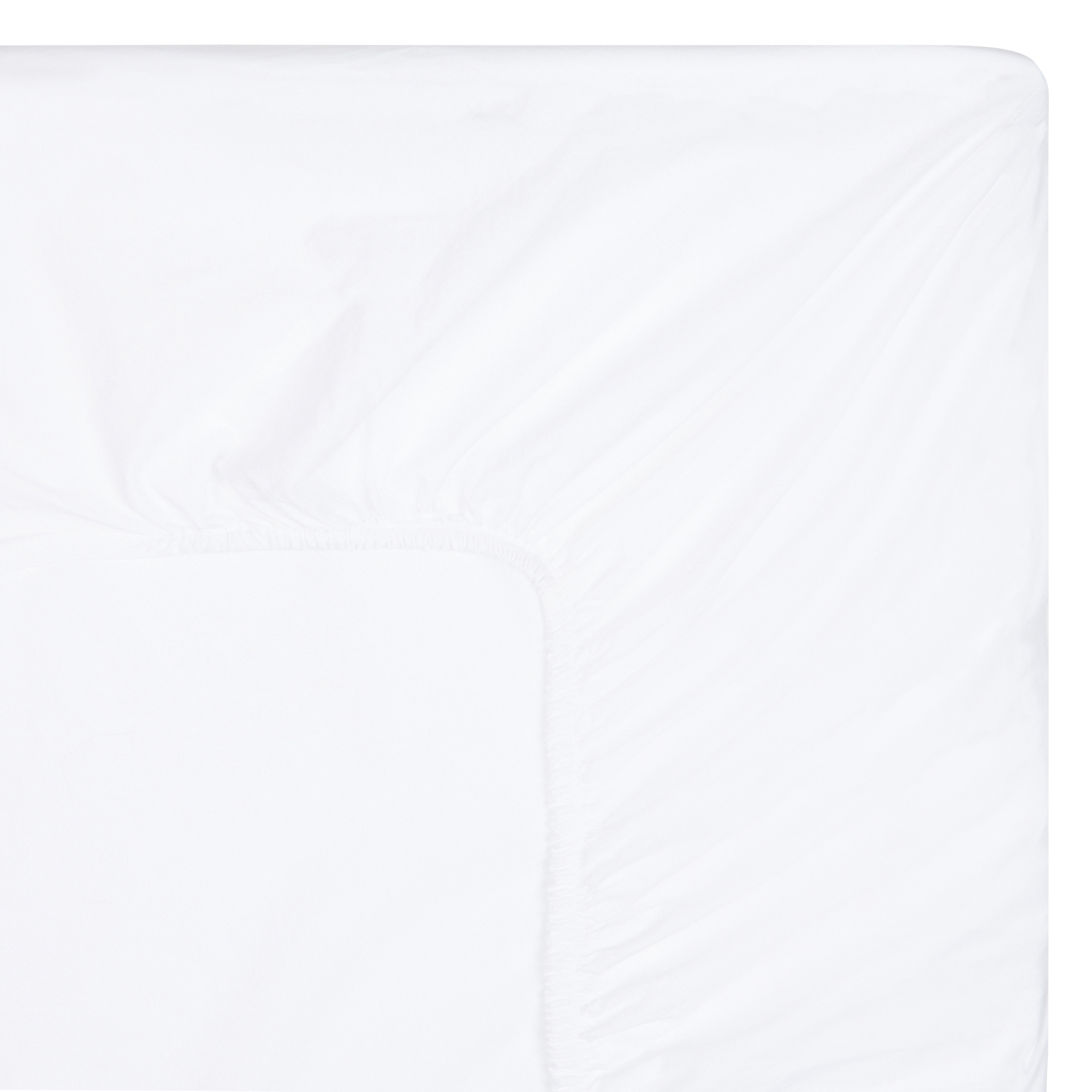 Hoeslaken van katoen AU PRINTEMPS PARIS MAISON Wit