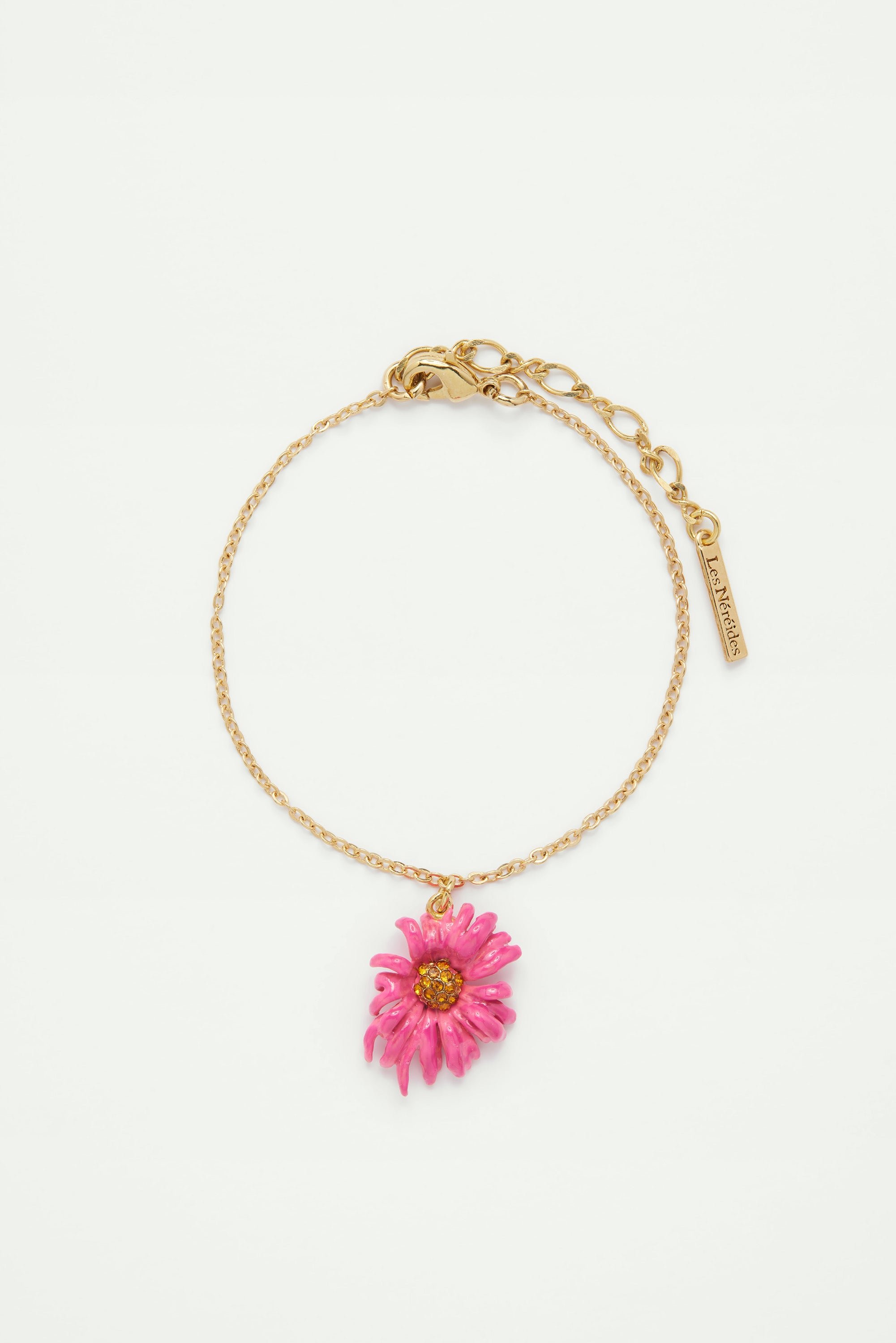 Bracelet fin fleur cosmos LES NEREIDES Multicolore