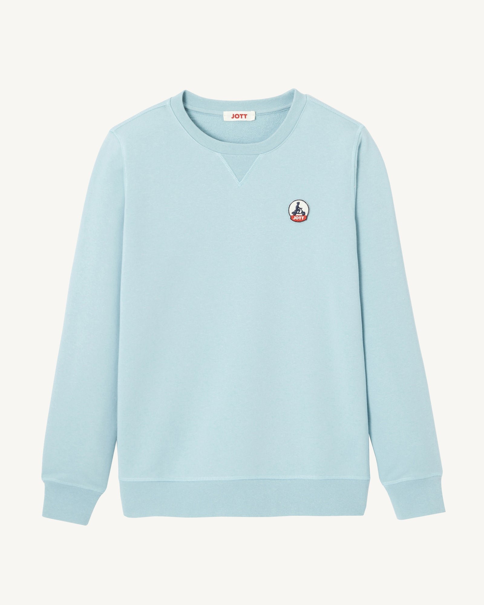 Organic cotton sweatshirt Elvas JOTT Blue