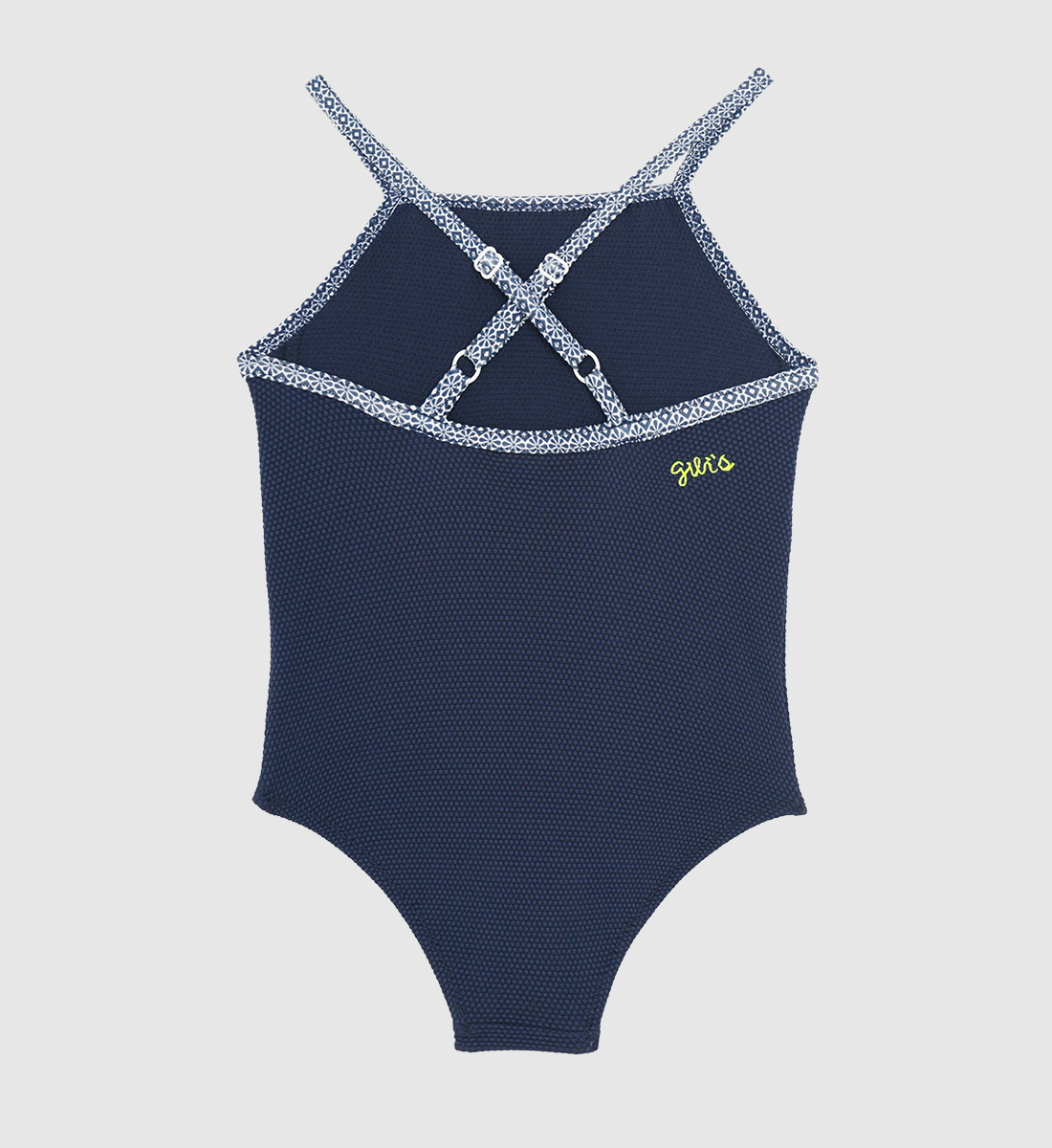 One-piece swimsuit - azulejos GILI'S Blue