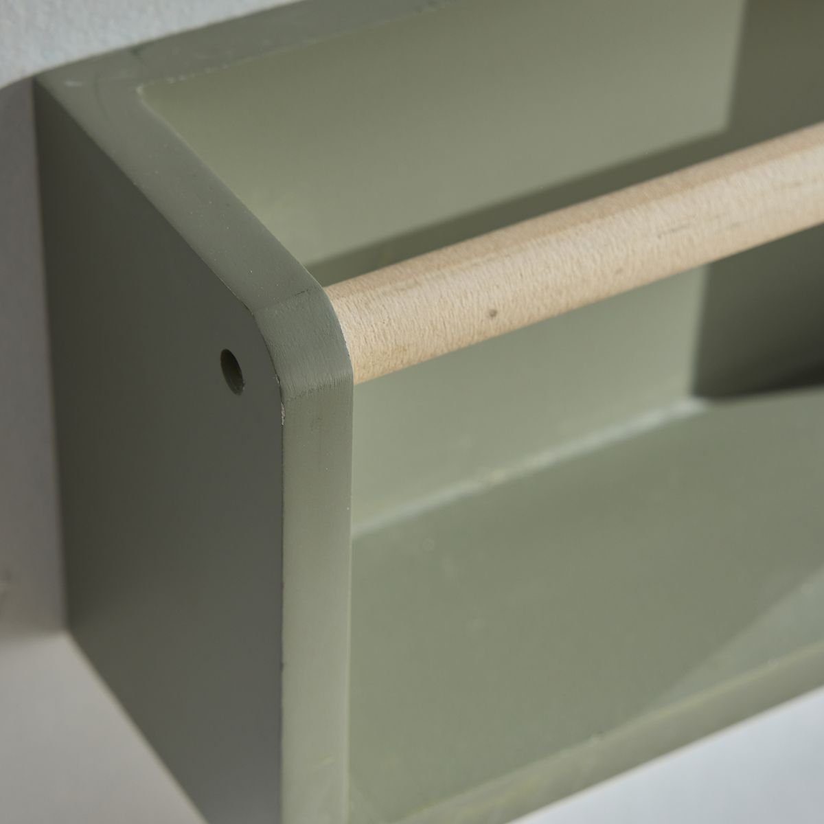 Wall-mounted shelf in MDF FACTORY Green