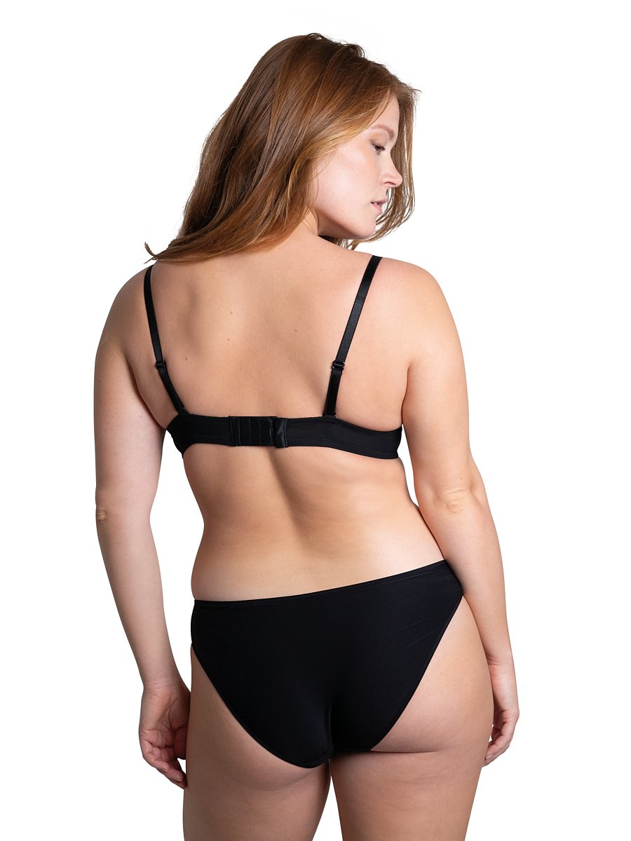 Belle de Lou underwired bra PASSIONATA Black