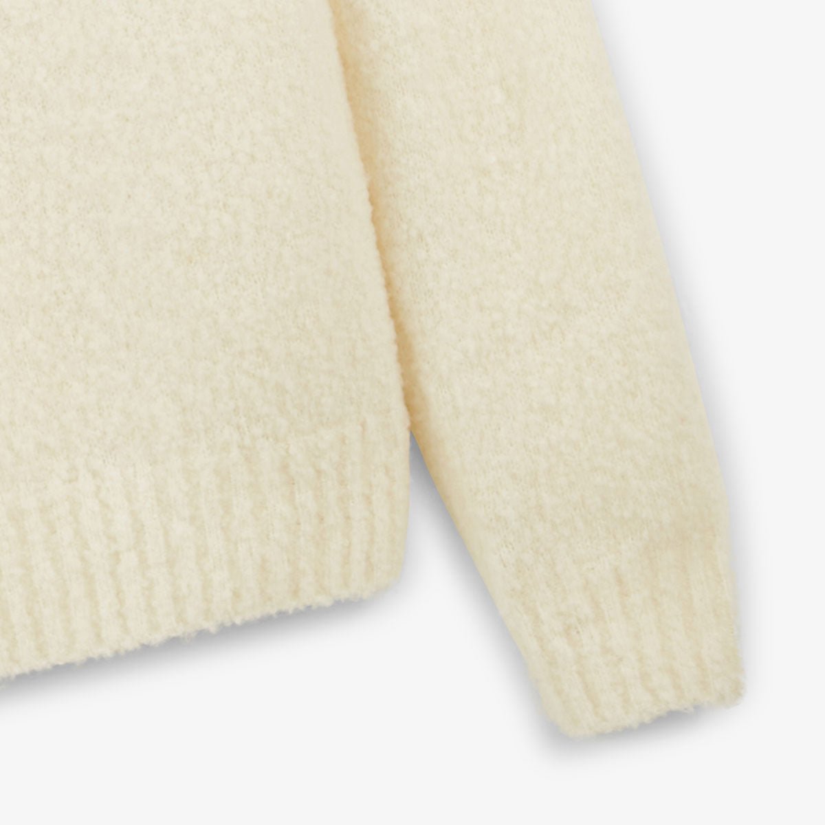 Loop wool sweater SERGE BLANCO White