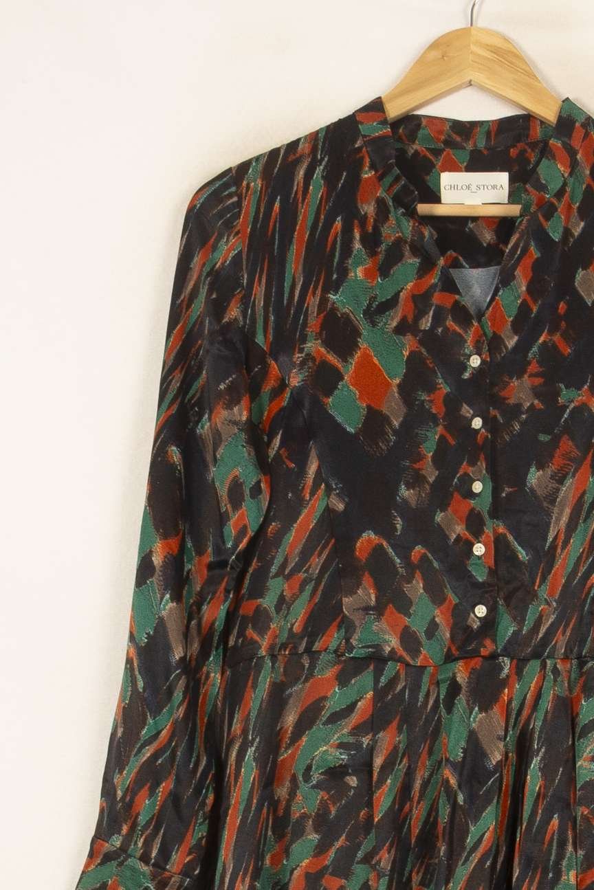 Midi dress CHLOE STORA - SECONDE MAIN Multicolored