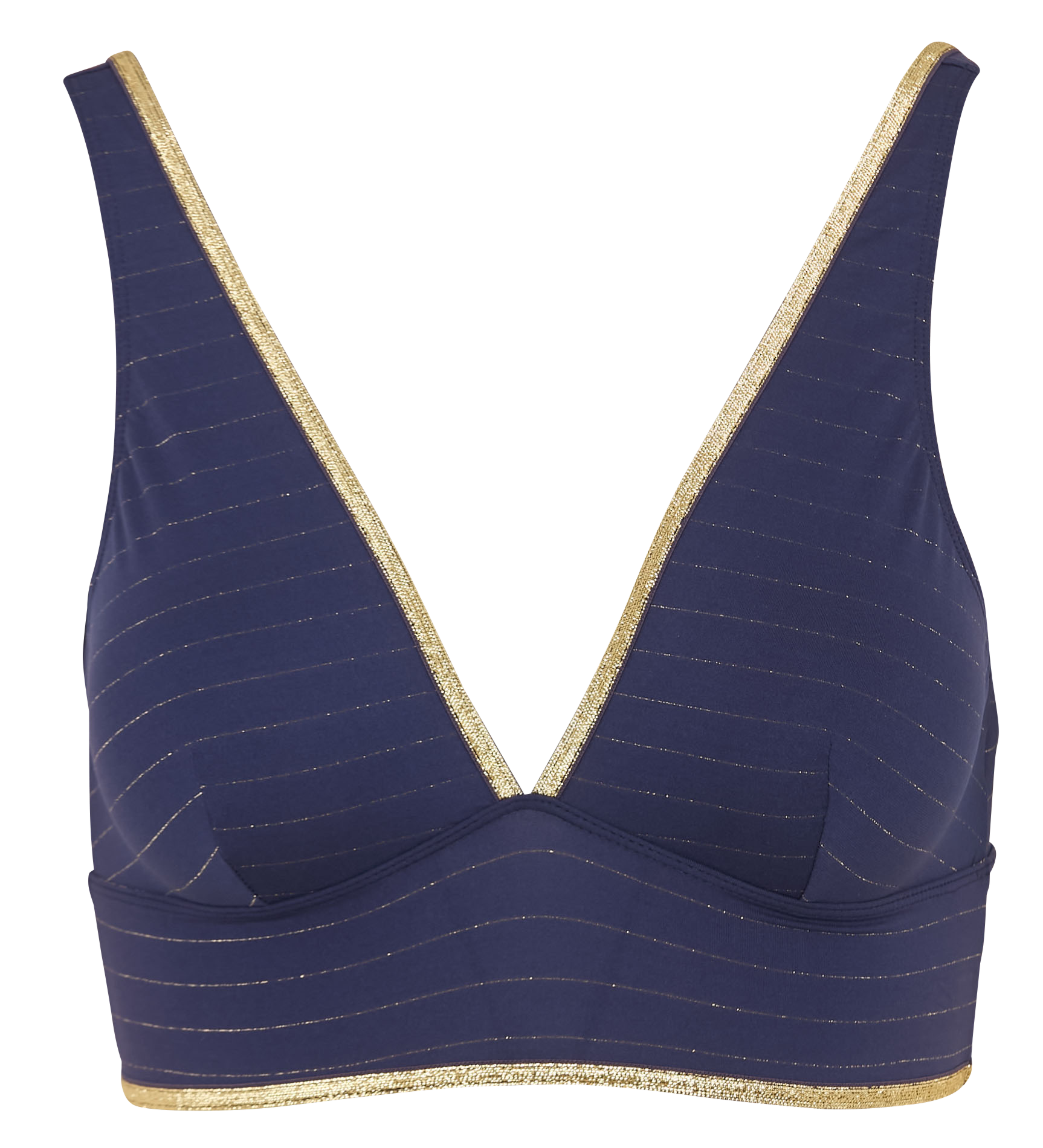 Gestreiftes Bustier LA NOUVELLE Blau
