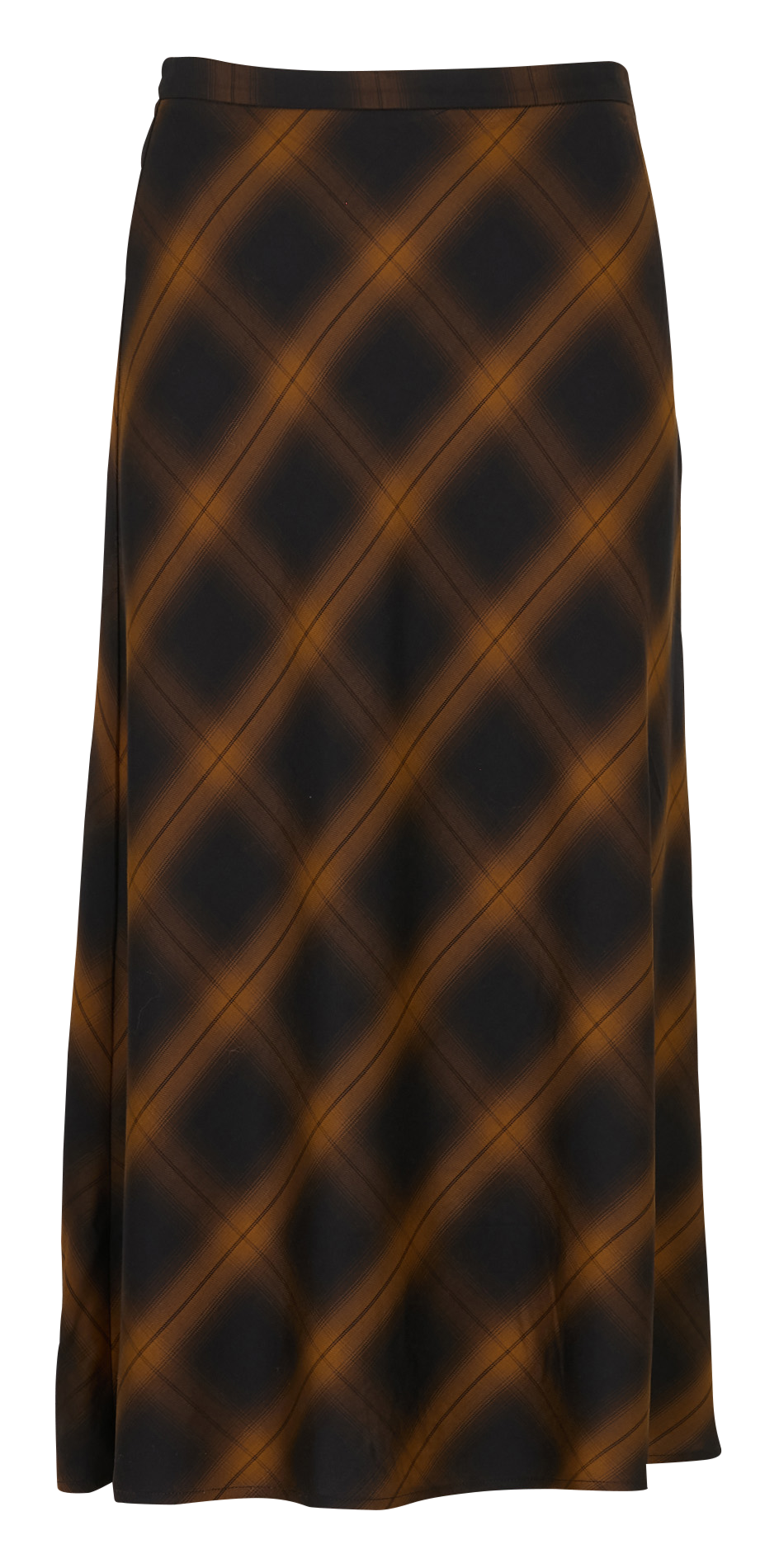 Flared skirt with patterns SEE U SOON Black