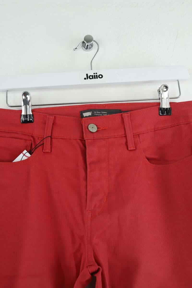 Cotton pants LEVI'S - Seconde main Red