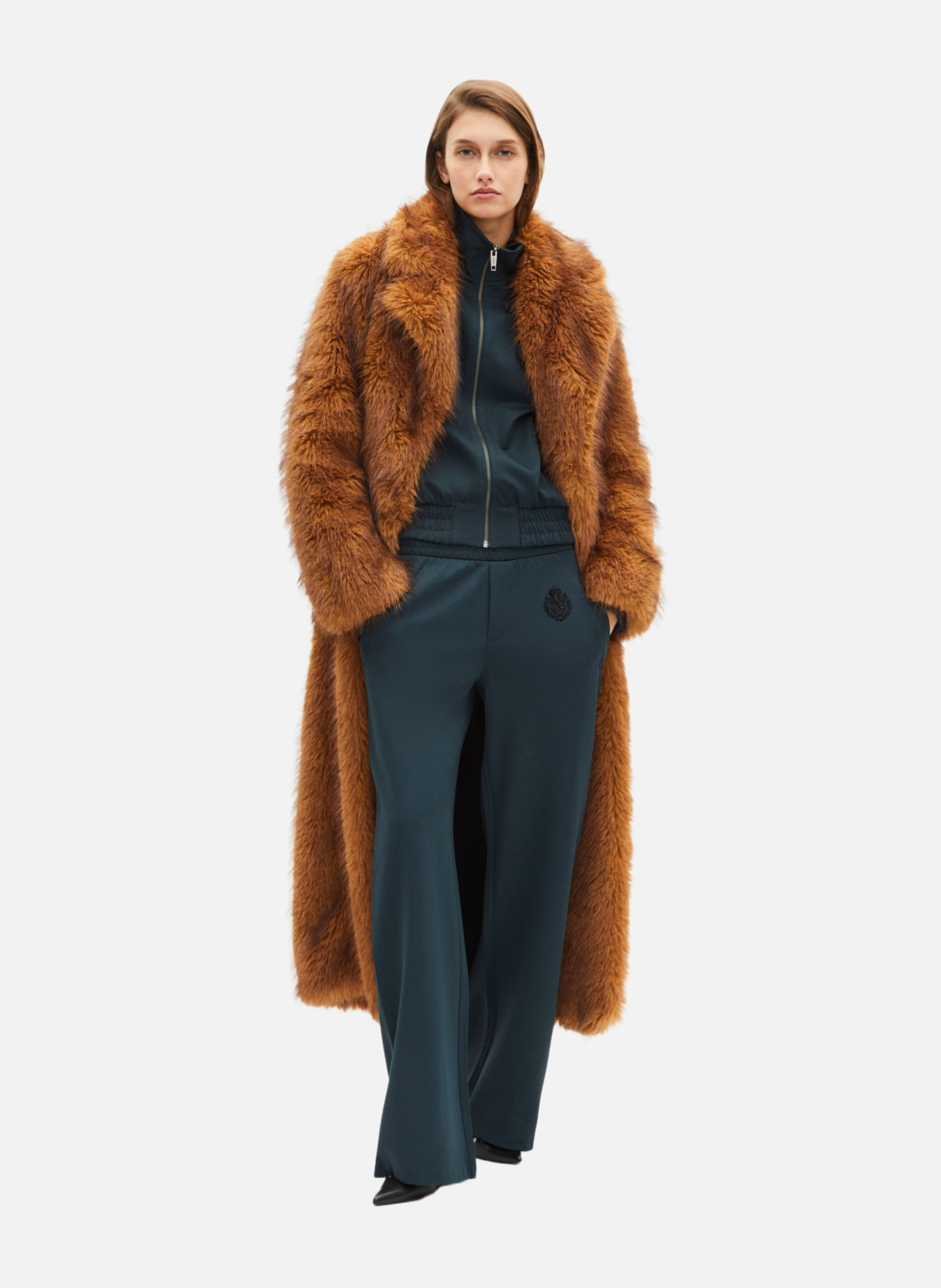 Zip-up sweatshirt THE KOOPLES Green