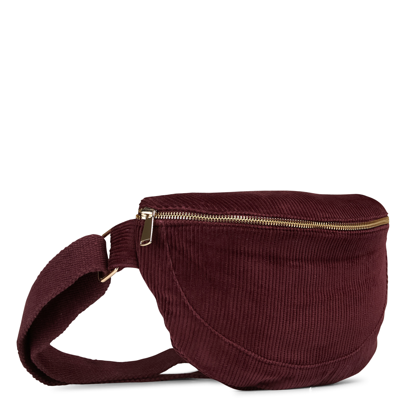 Sac banane en velours côtelé MAISON 123 Rouge