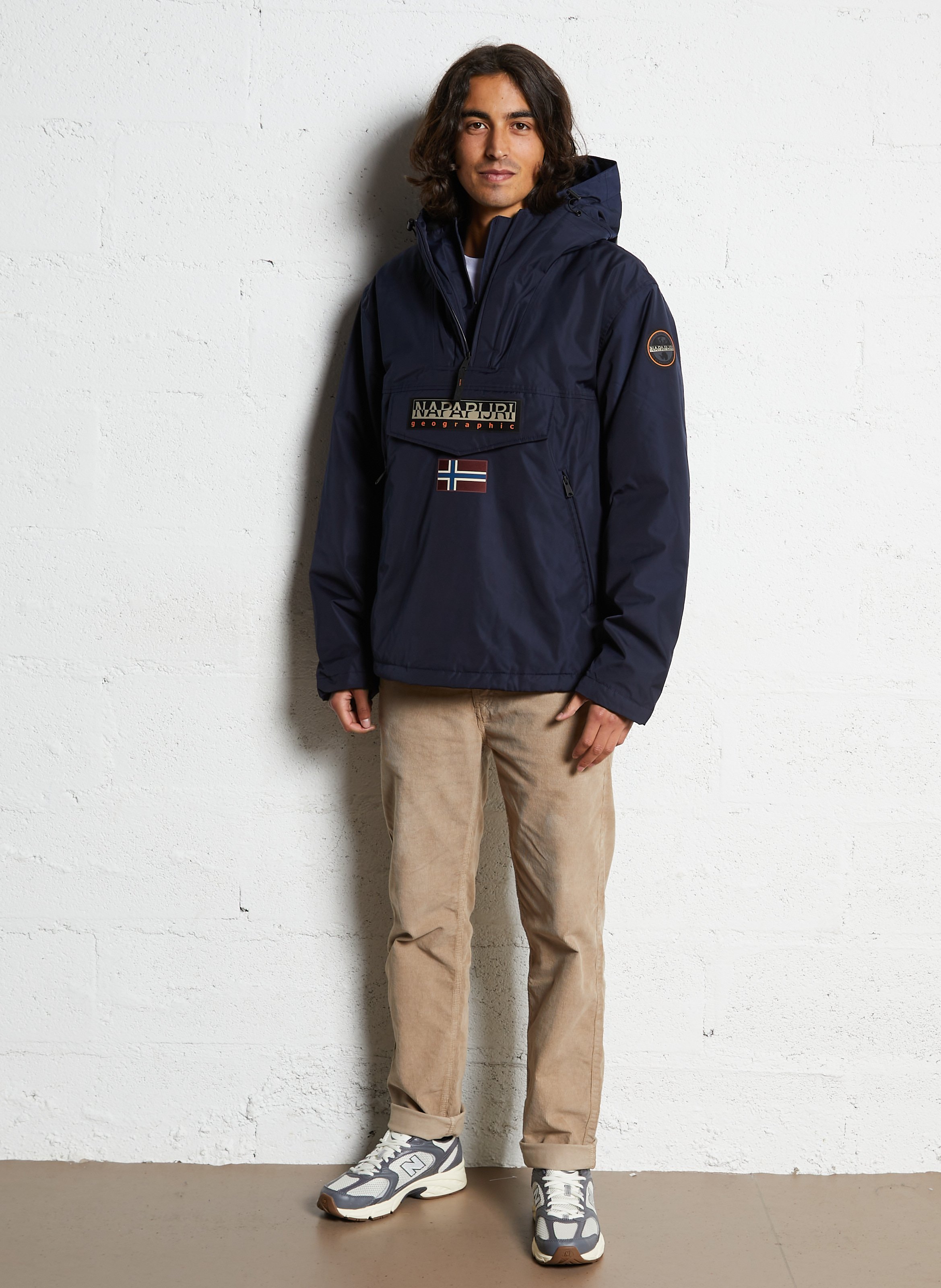 Veste col montant  NAPAPIJRI Bleu