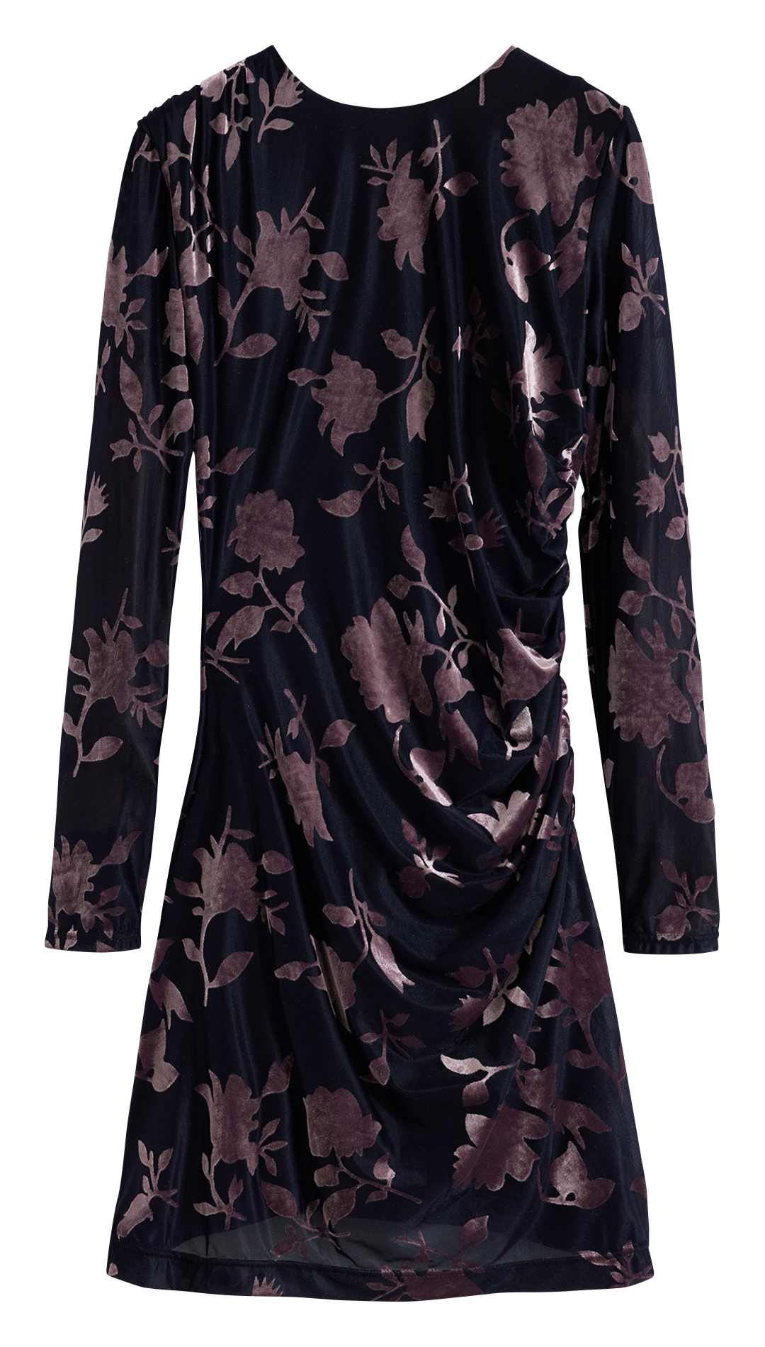 Vestito corto drappeggiato a motivi DESIGUAL Rosso