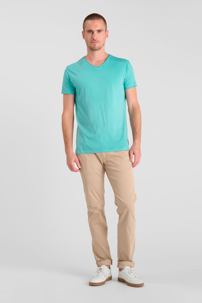 Tommy Badge T-shirt LE TEMPS DES CERISES Blue