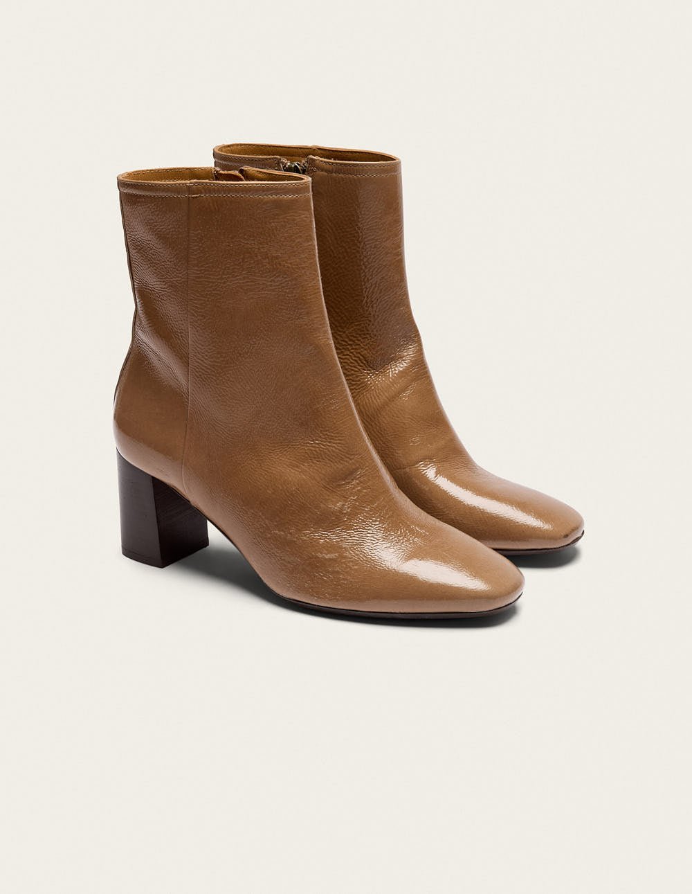Ankle boots with heel ODAJE EX. M.MOUSTACHE Brown