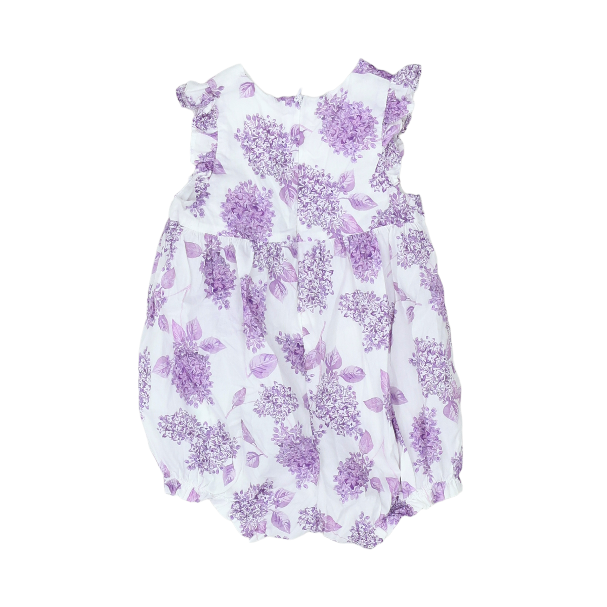 White Baby Romper - 9 months TARTINE ET CHOCOLAT - seconde-main White