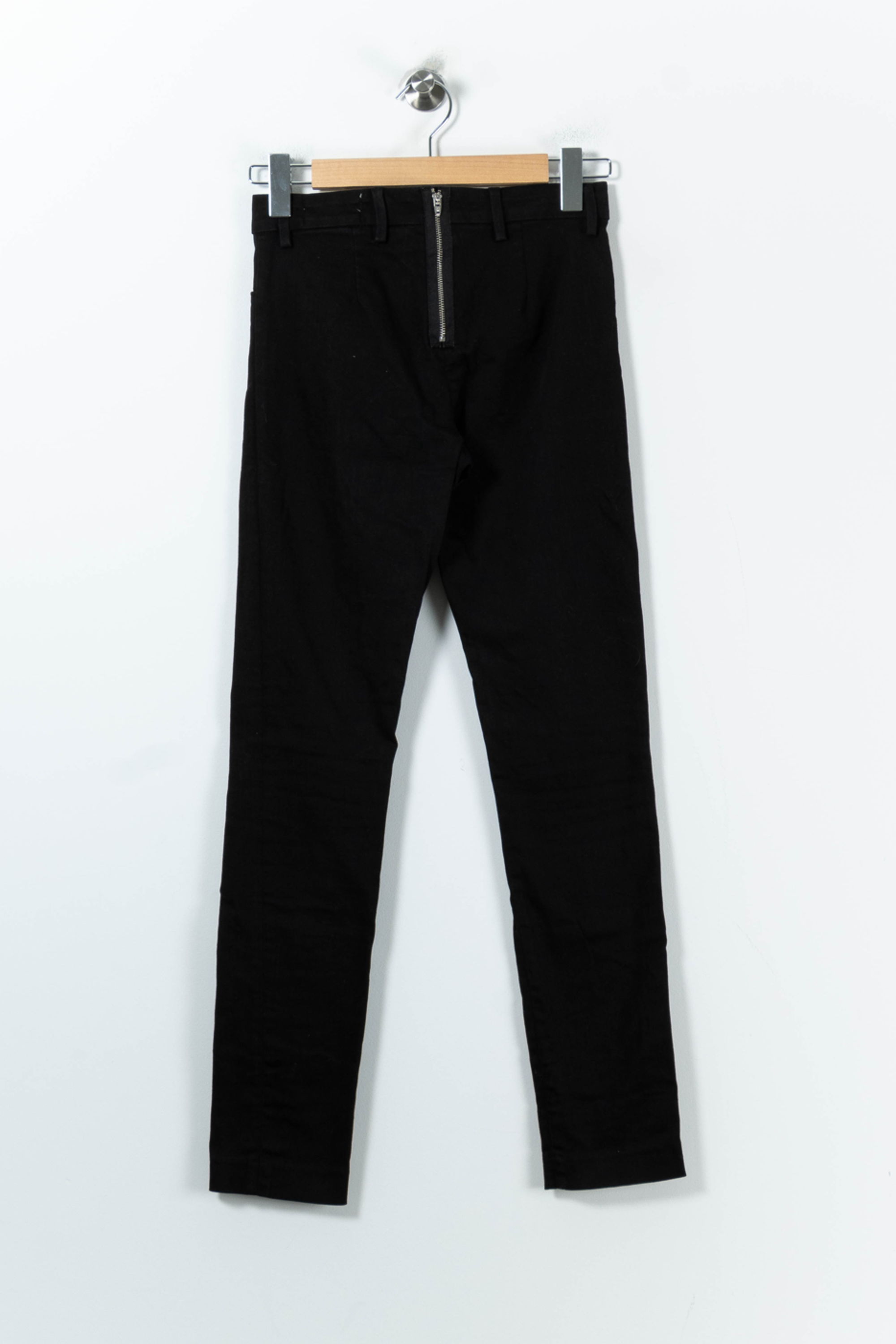 Cropped slim jeans with studs ACNE STUDIOS - Seconde Main Black