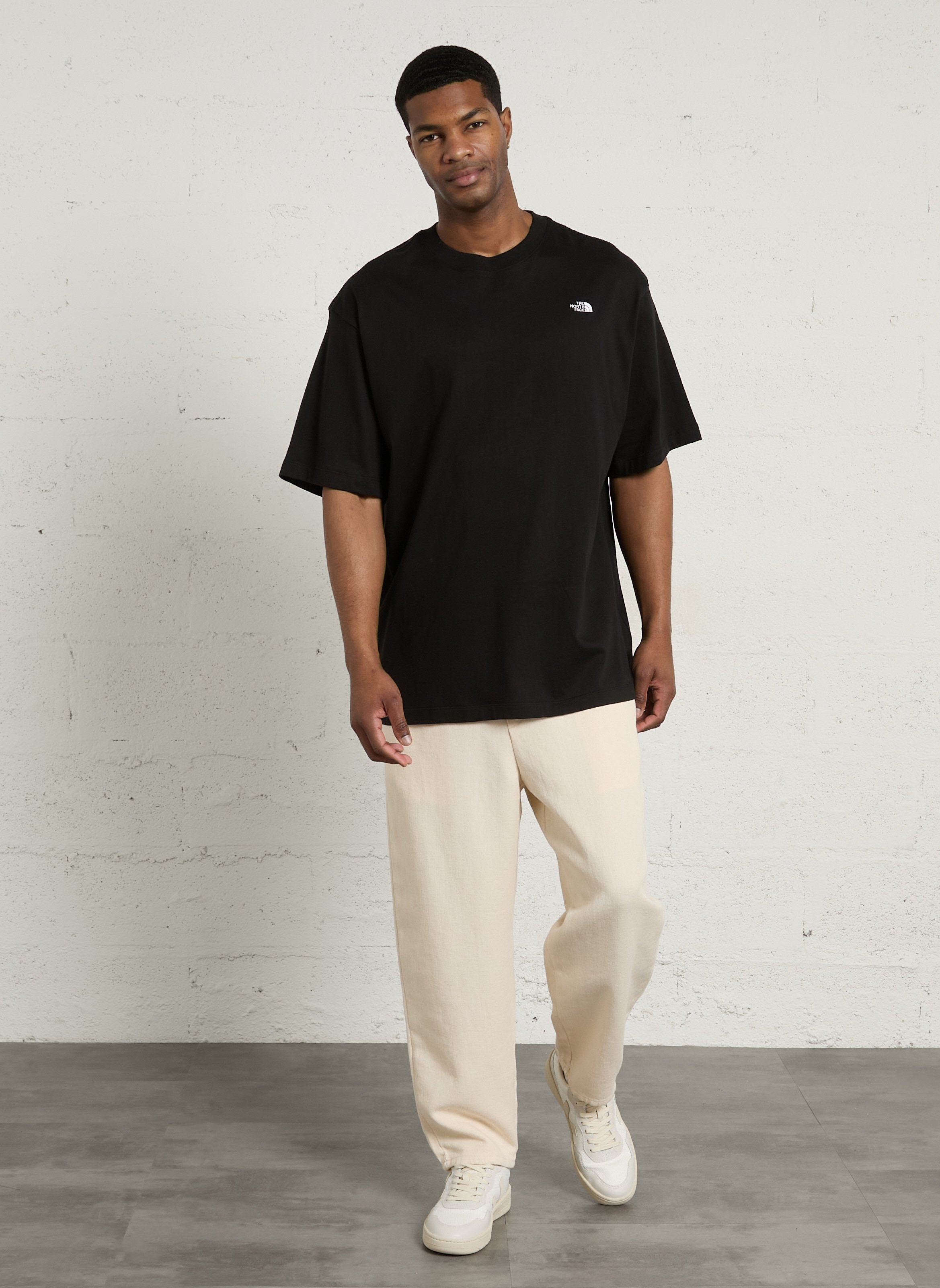 Tee-shirt oversize en coton THE NORTH FACE Noir