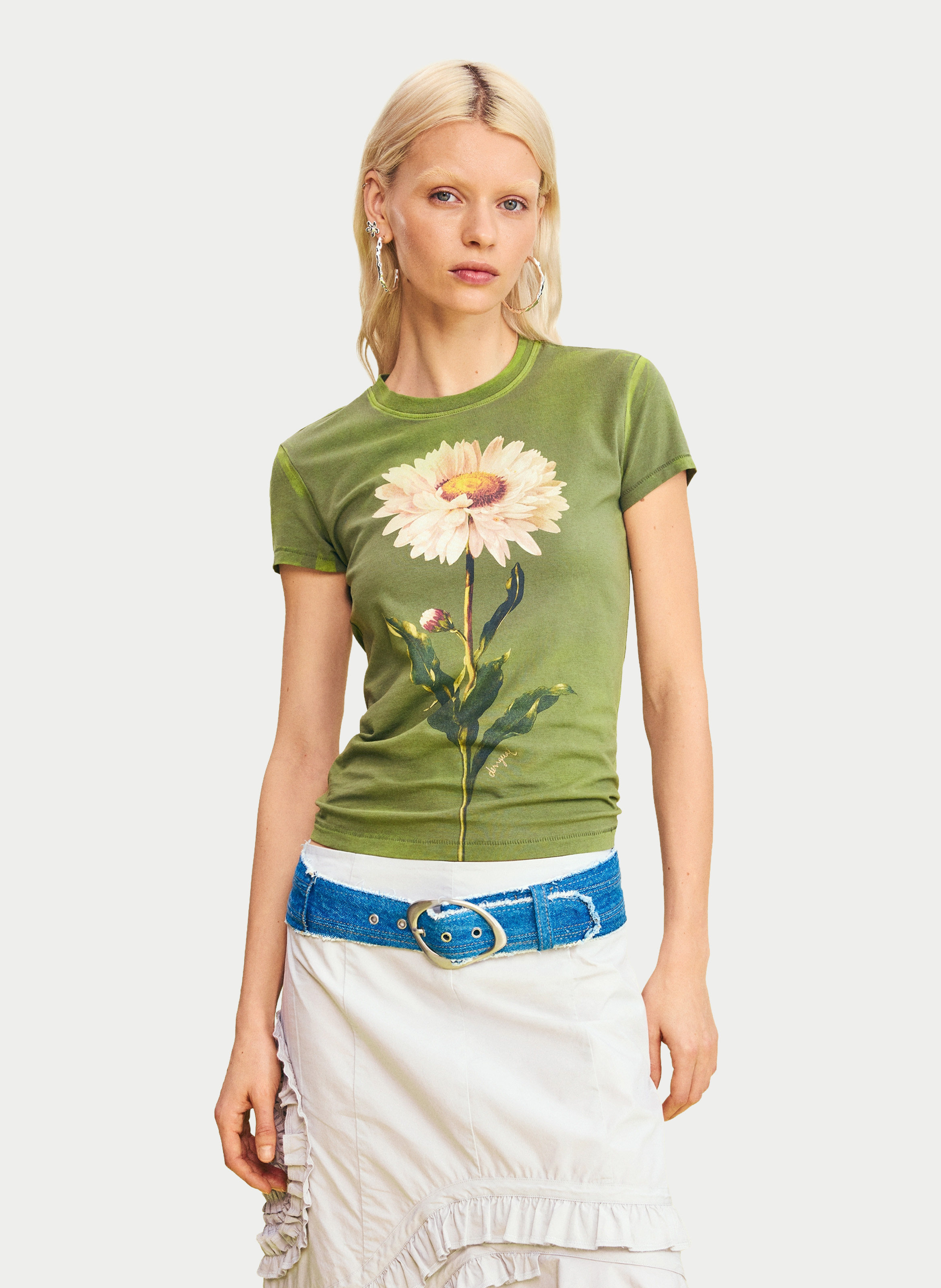 Denim Gürtel DESIGUAL Blau