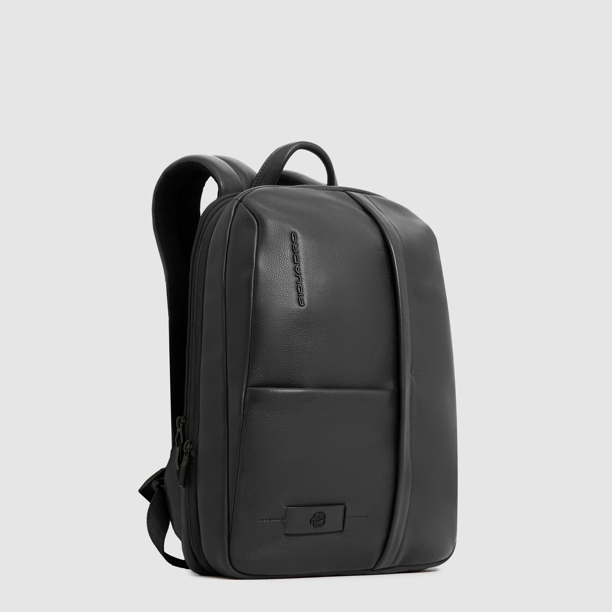 Expandable 14" laptop backpack PIQUADRO Black