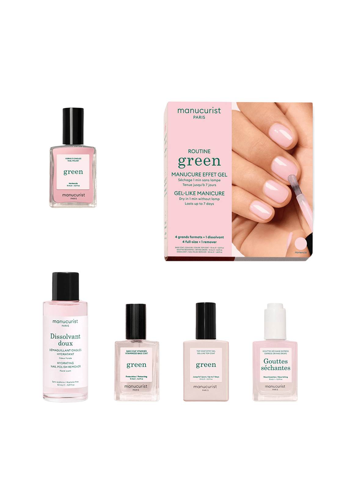 Grünes Kit-System MANUCURIST Hortencia