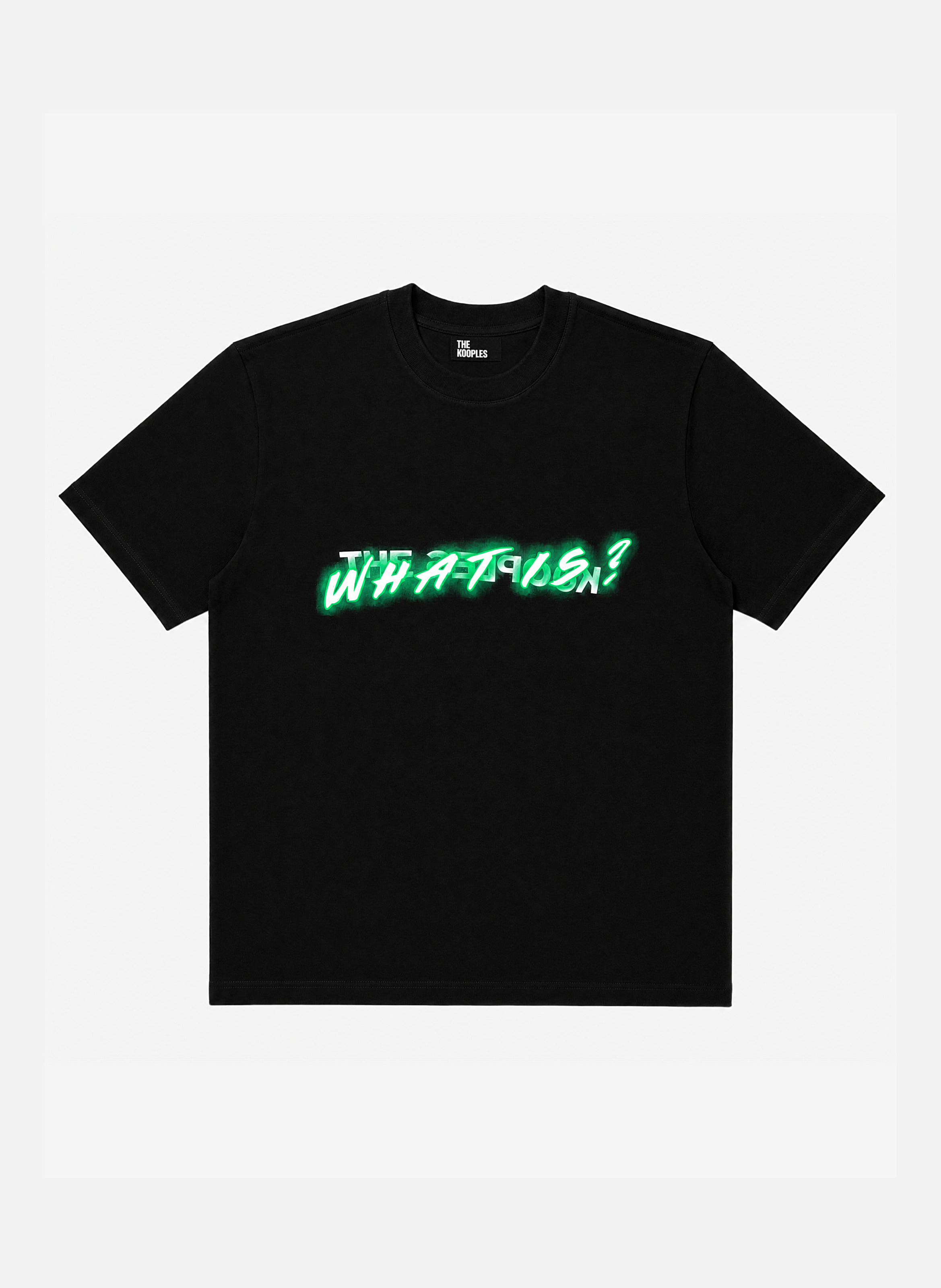 Fluorescent T-shirt THE KOOPLES Black