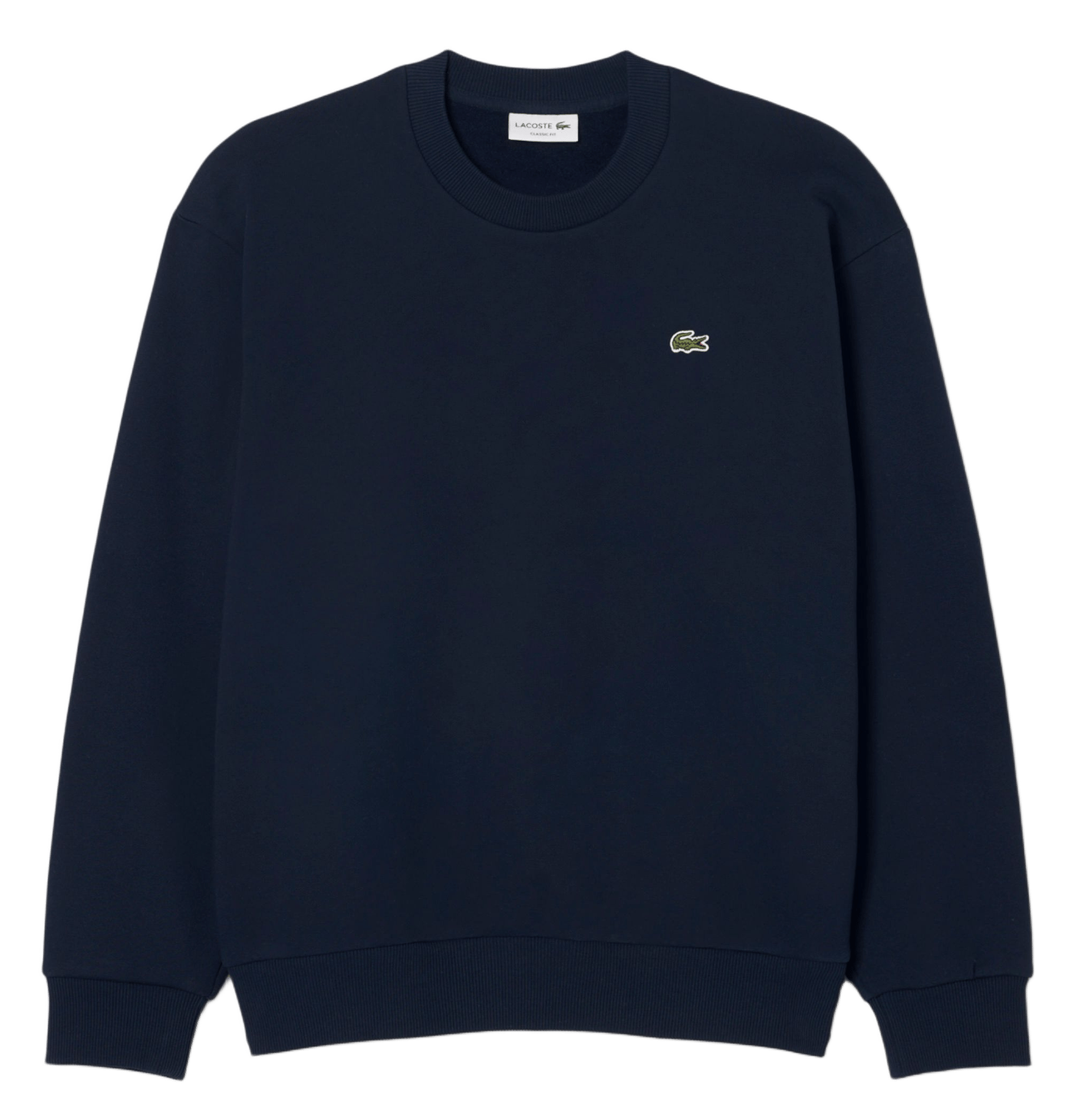 Rundhals-Sweatshirt aus Baumwoll-Mix LACOSTE Blau