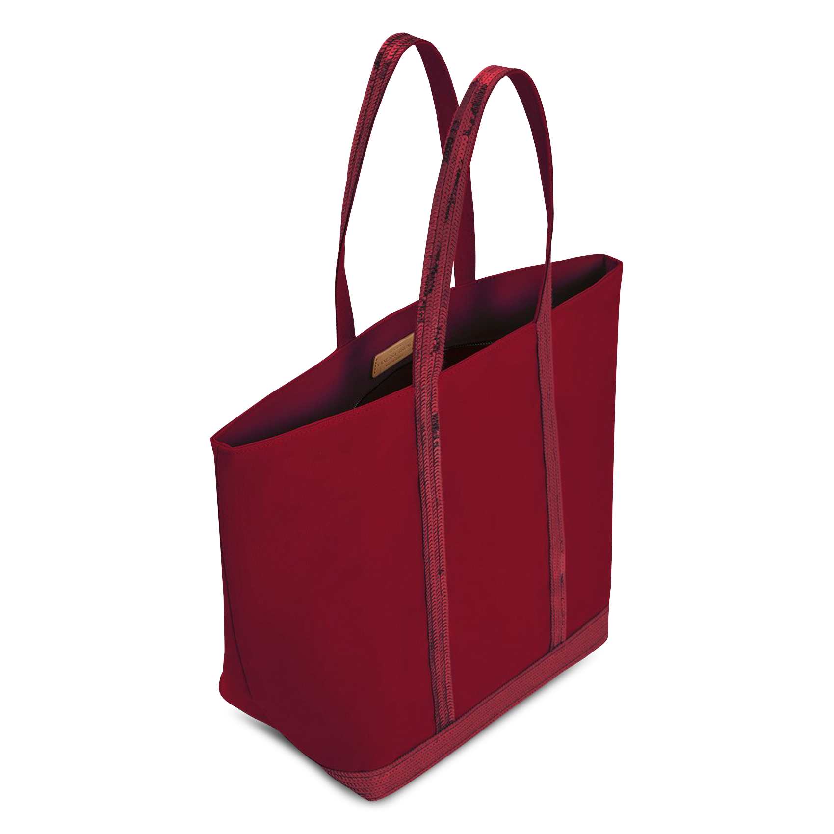Katoenen shopper met lovertjes | Rood VANESSA BRUNO Dames
