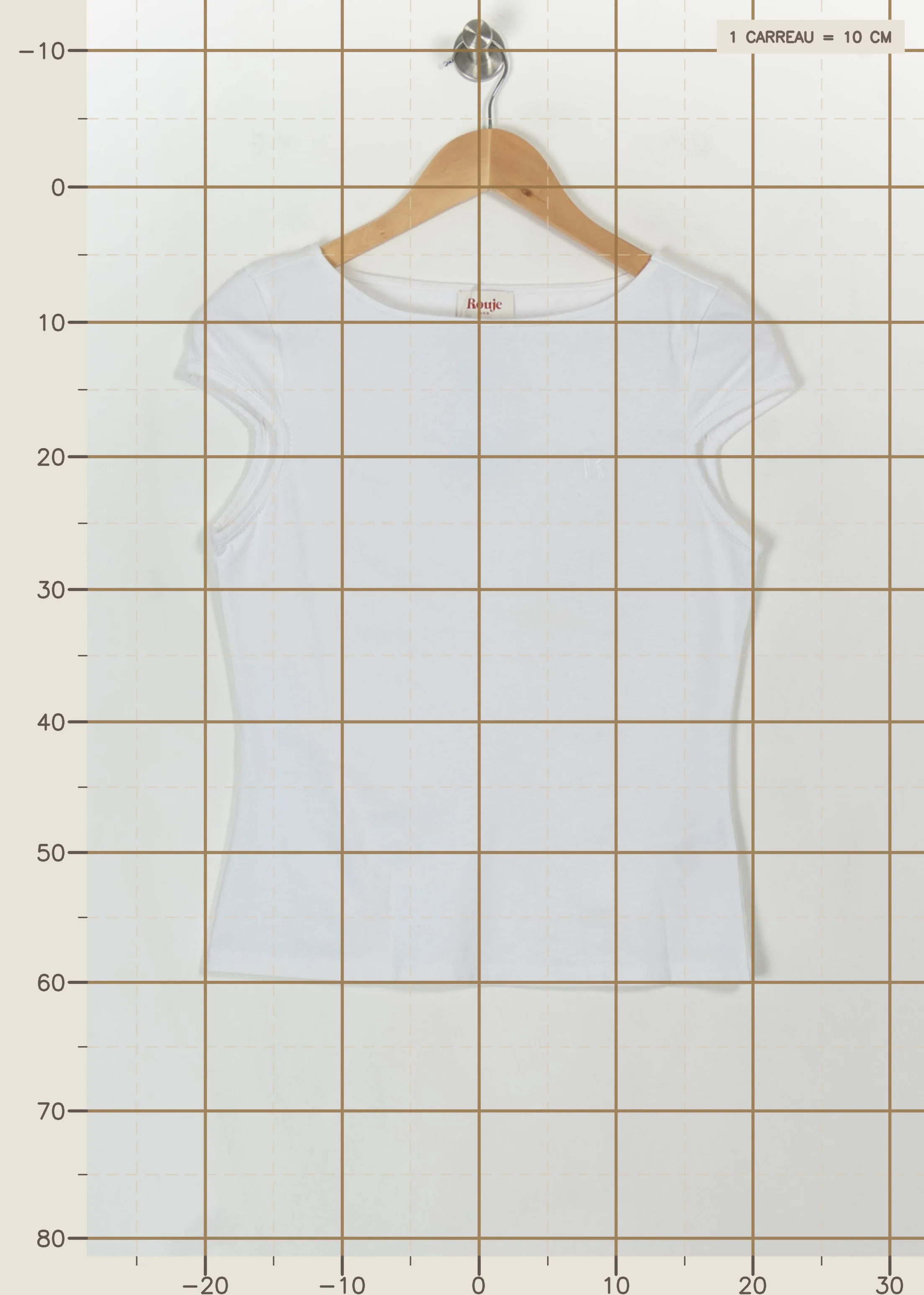 Top & tank top ROUJE - Seconde Main White