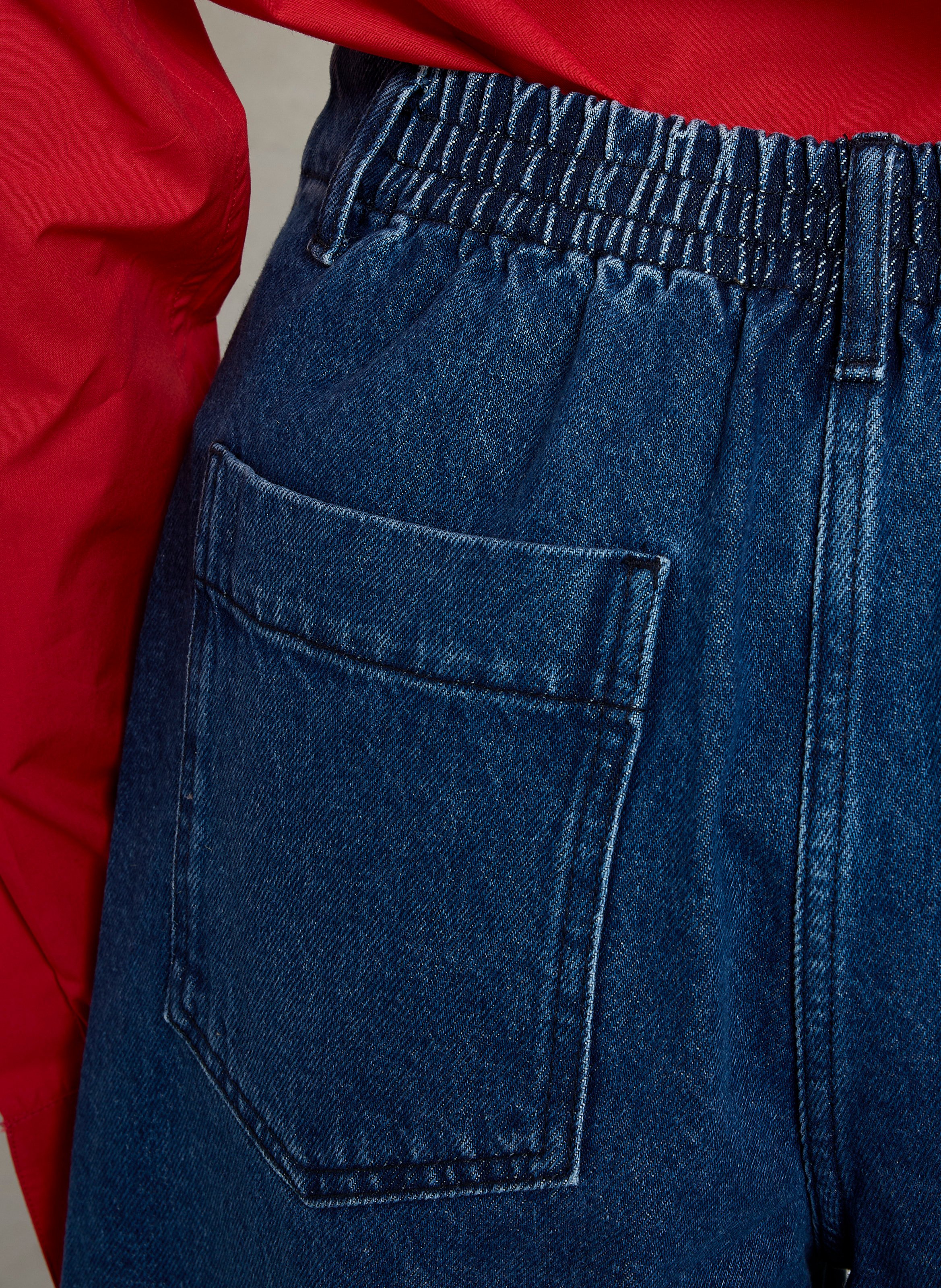Jeansrock aus Baumwollmischung RUE DE TOKYO Blau