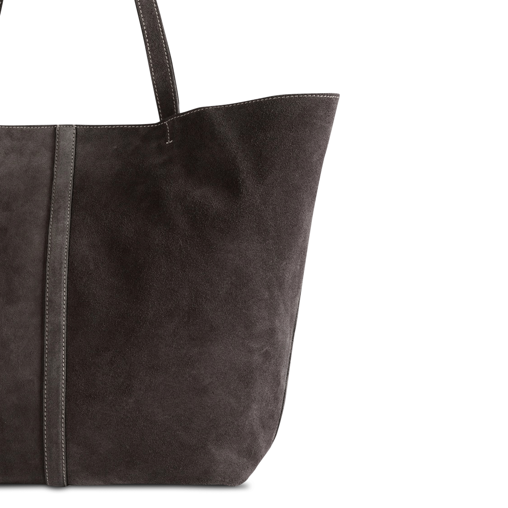Suède shopper | Wit VANESSA BRUNO Dames