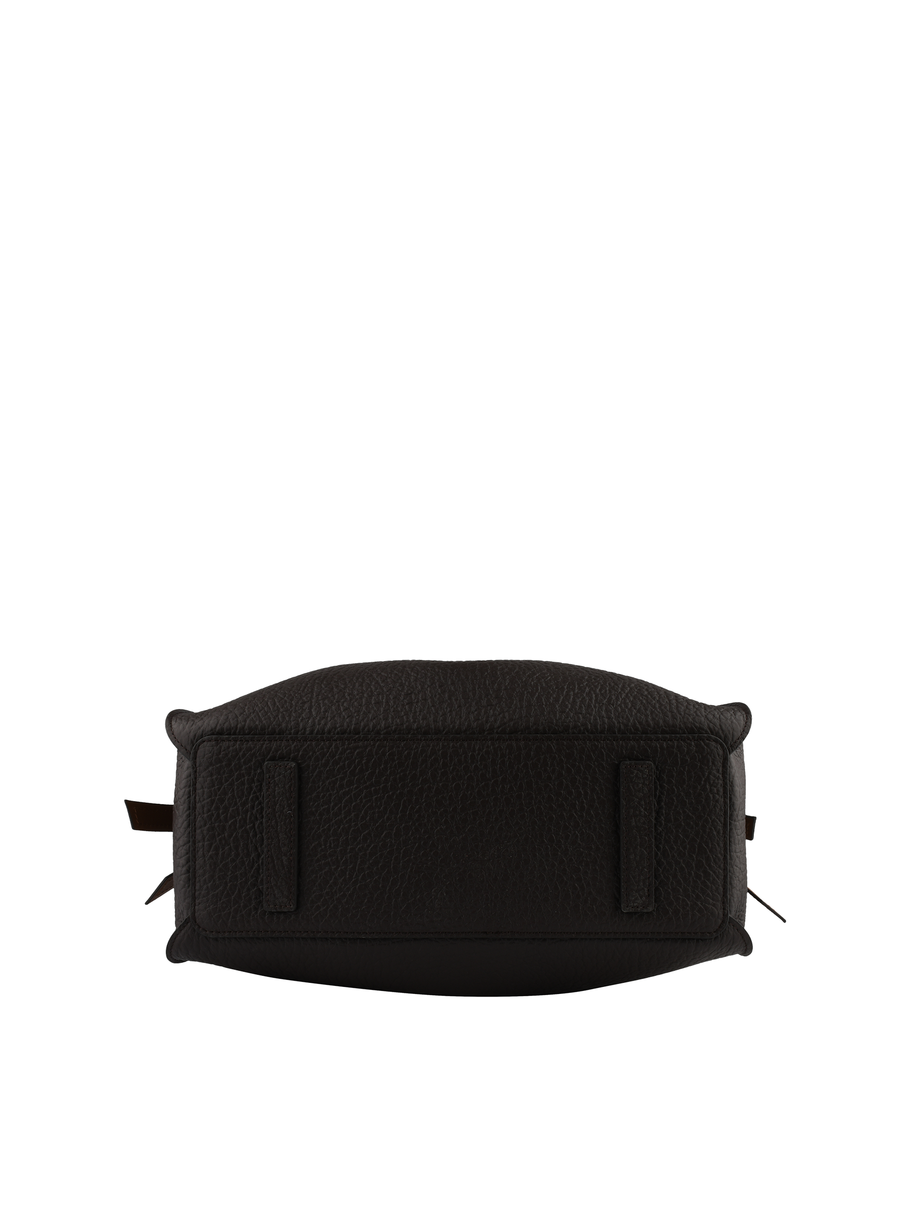 Calfskin leather handbag POURCHET Multicolored