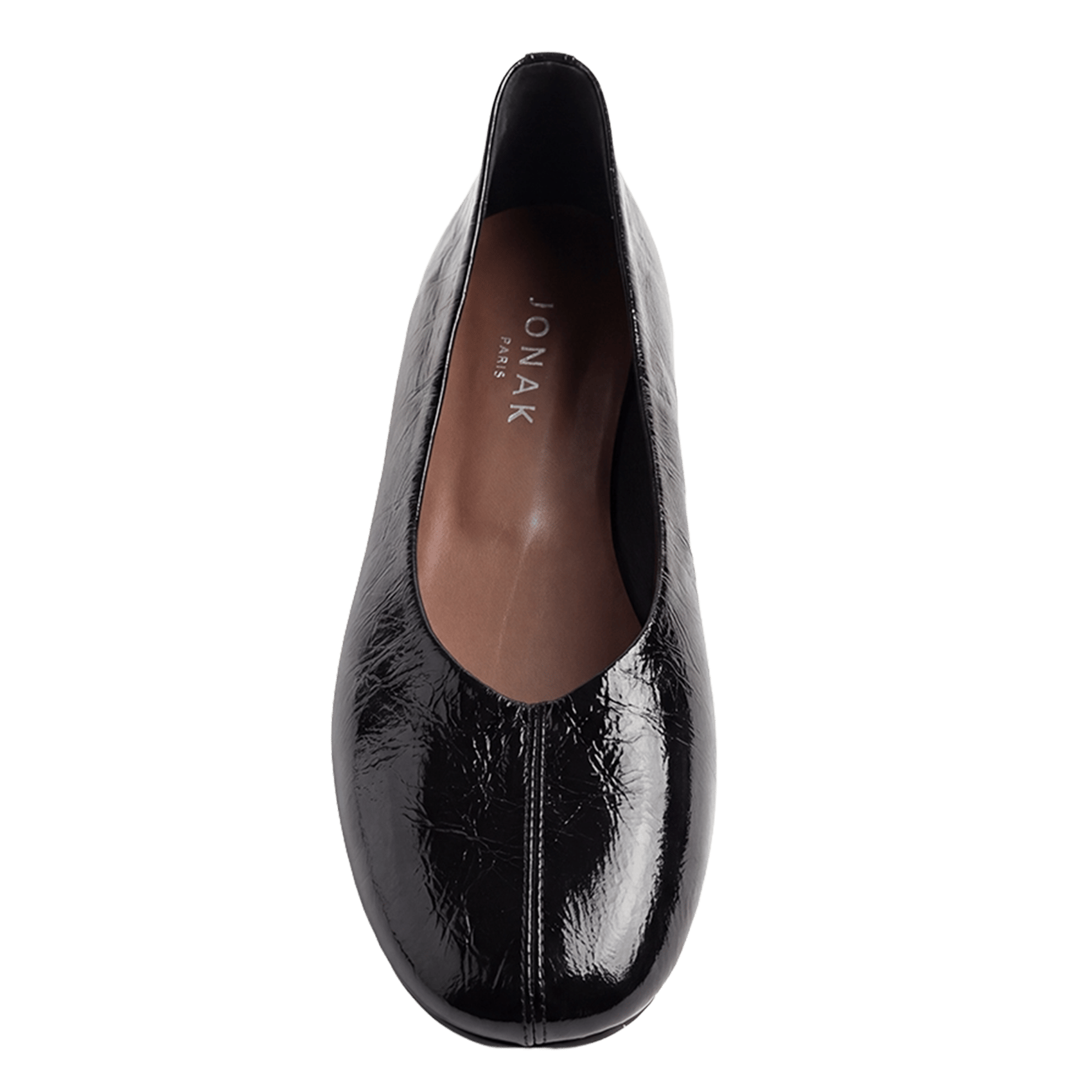 Patent leather ballet flats JONAK Black