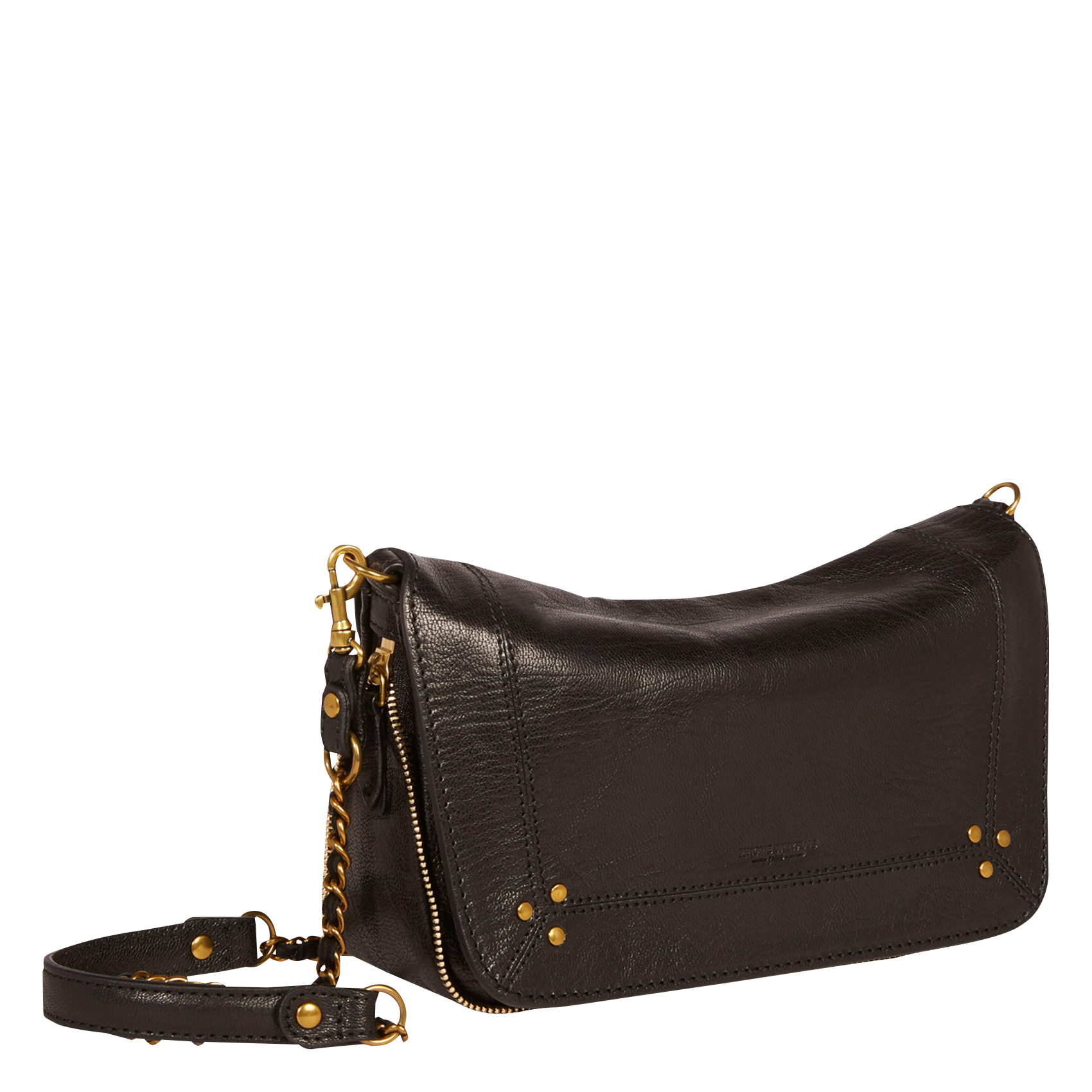 Leather shoulder bag JEROME DREYFUSS Black