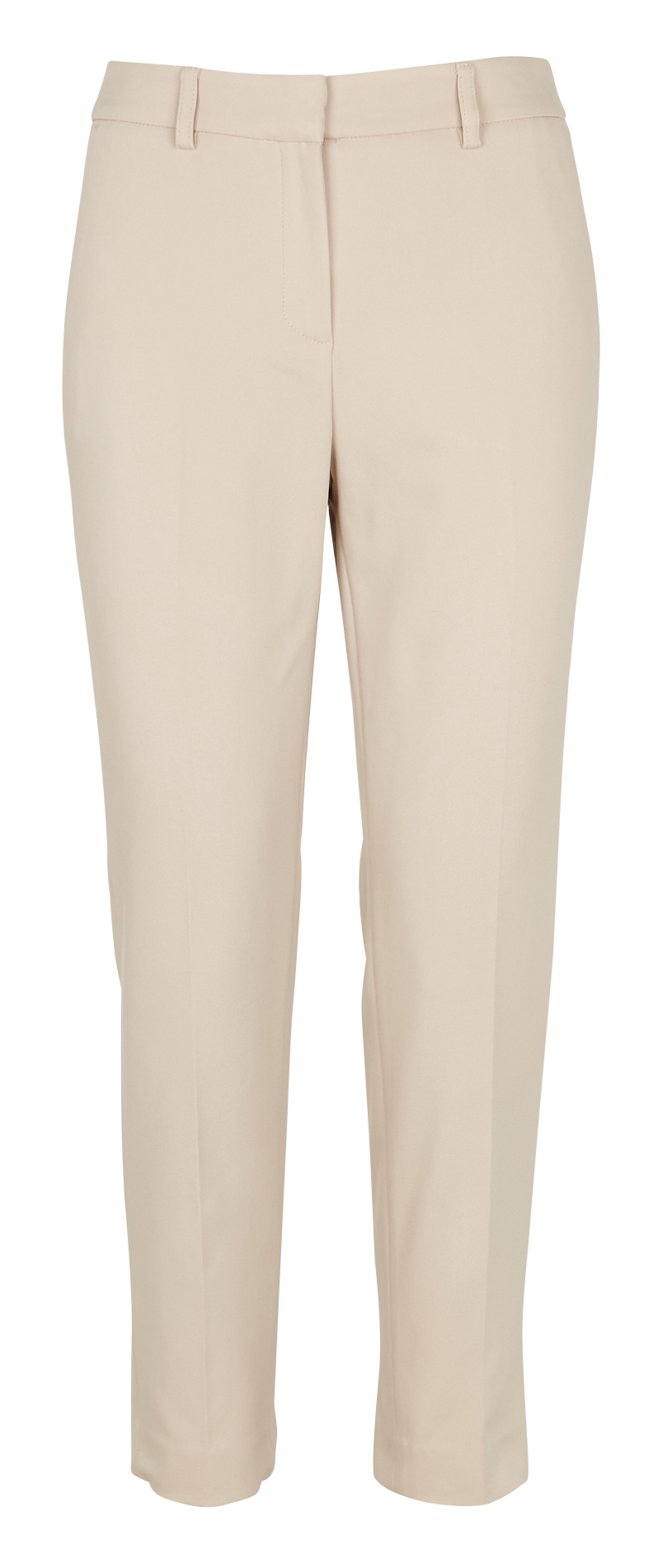 Tapered cotton-blend pants CAROLL Beige