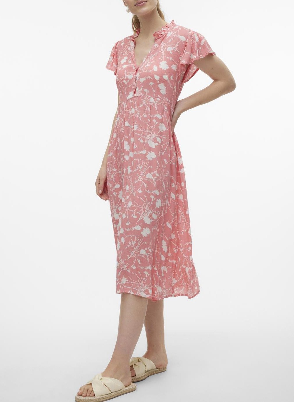 Printed shirt dress MAMALICIOUS Multicolored